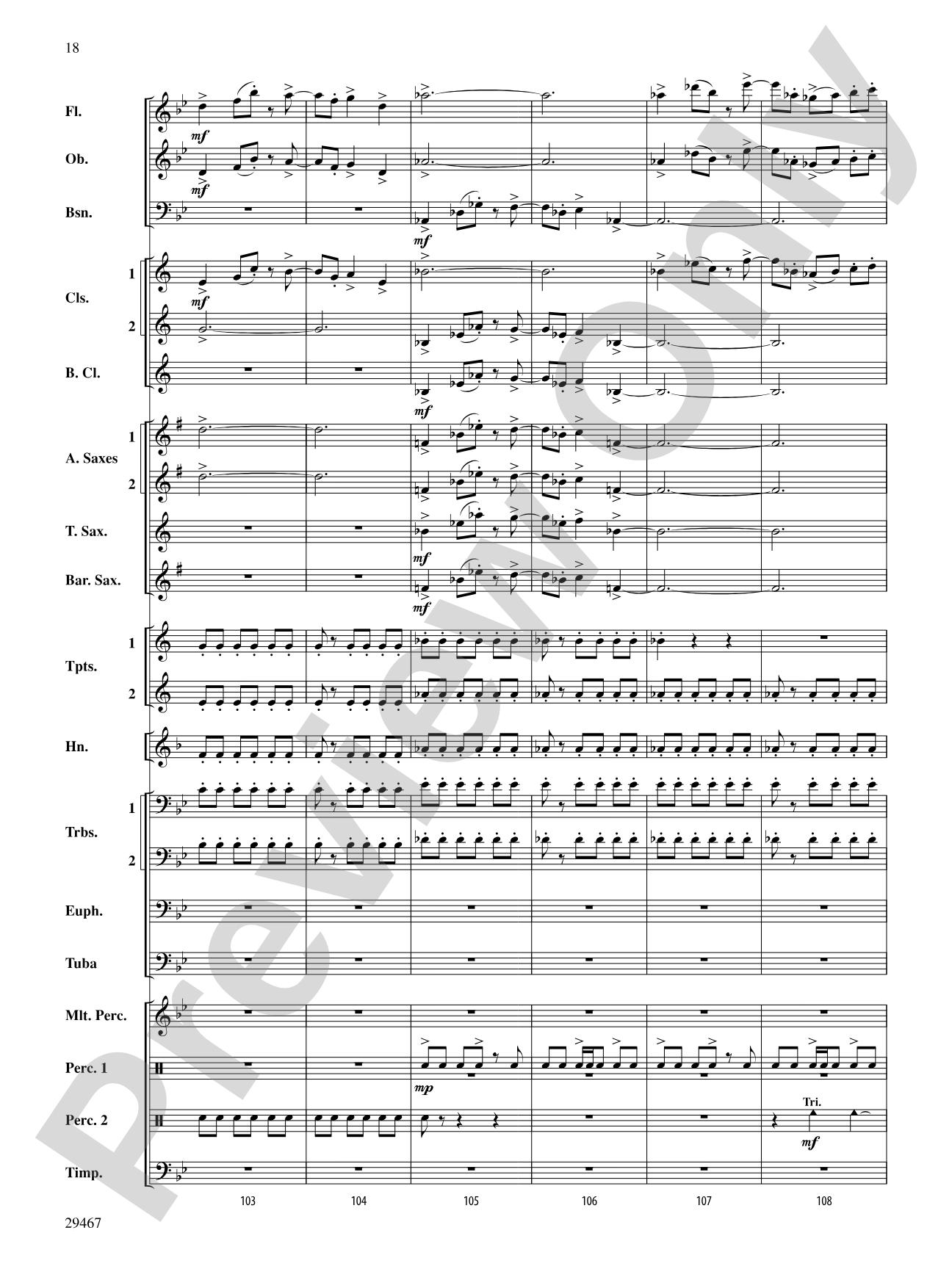 Synergies: Concert Band Conductor Score & Parts
