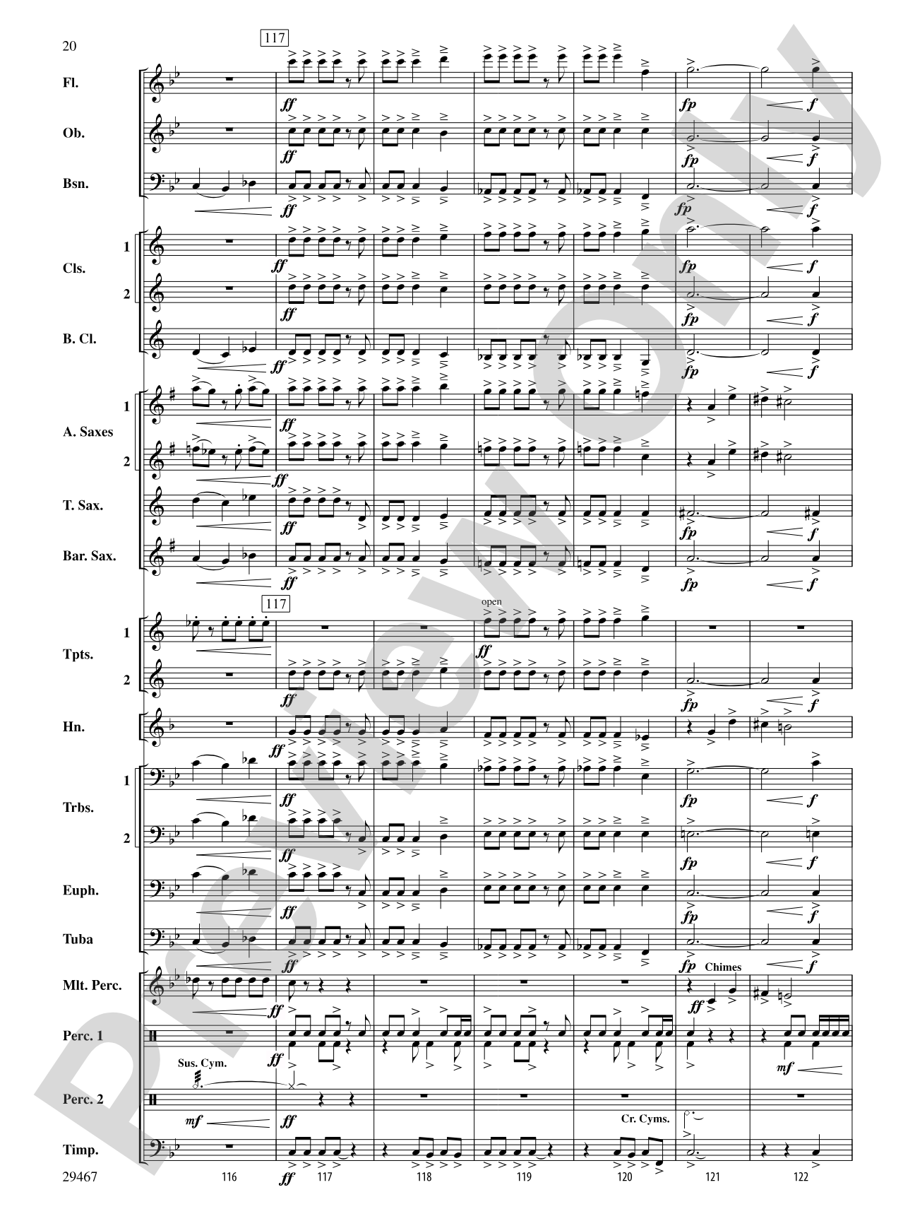 Synergies: Concert Band Conductor Score & Parts
