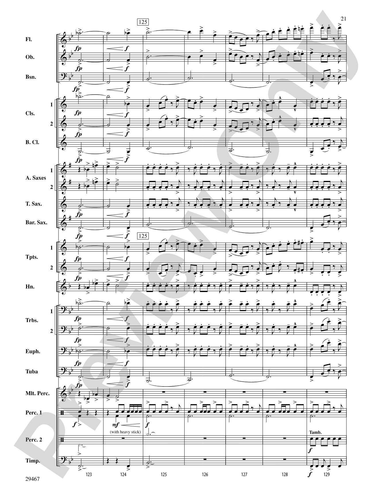 Synergies: Concert Band Conductor Score & Parts