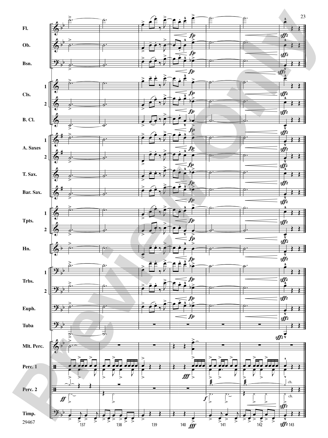 Synergies: Concert Band Conductor Score & Parts