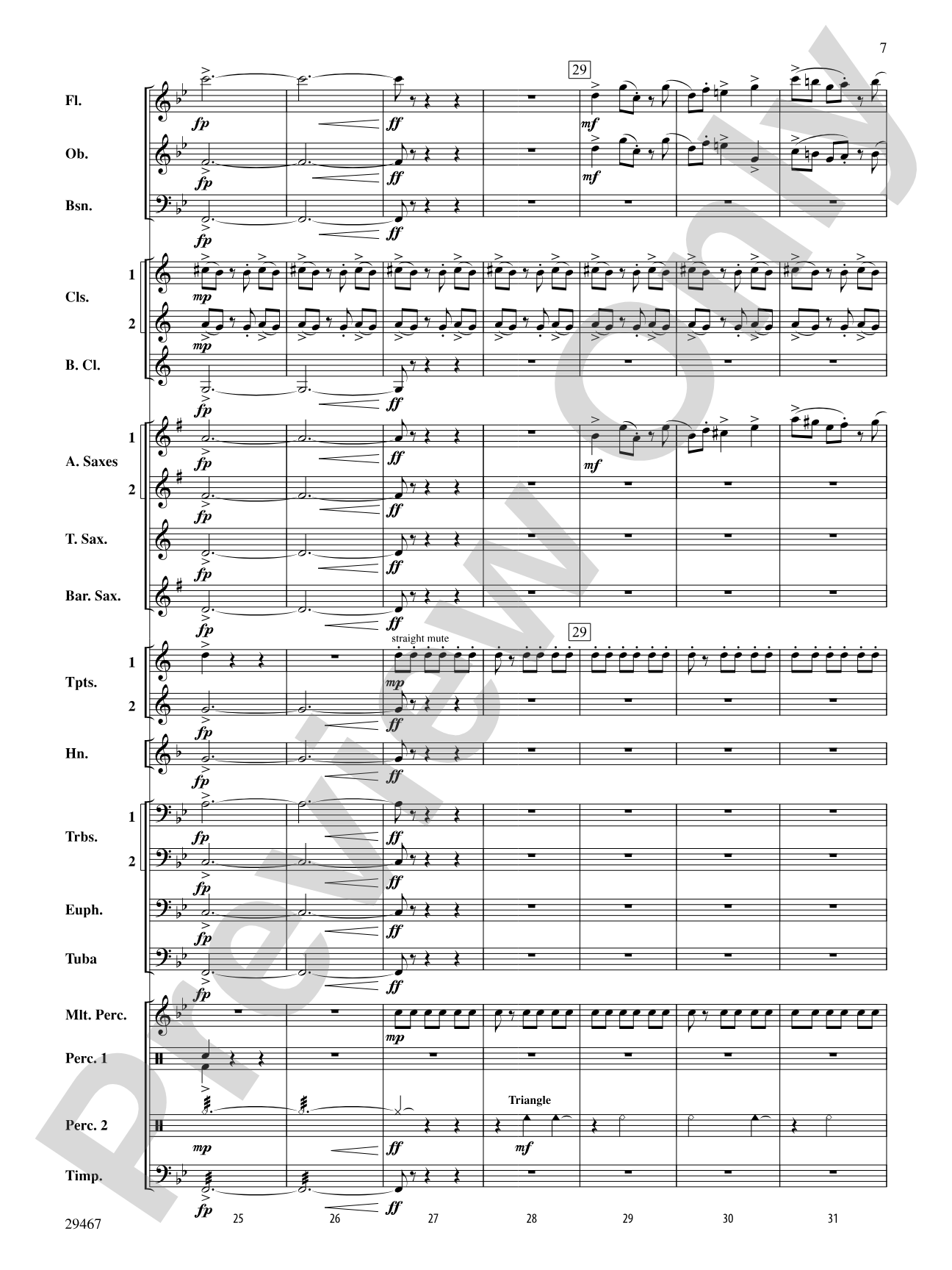 Synergies: Concert Band Conductor Score & Parts