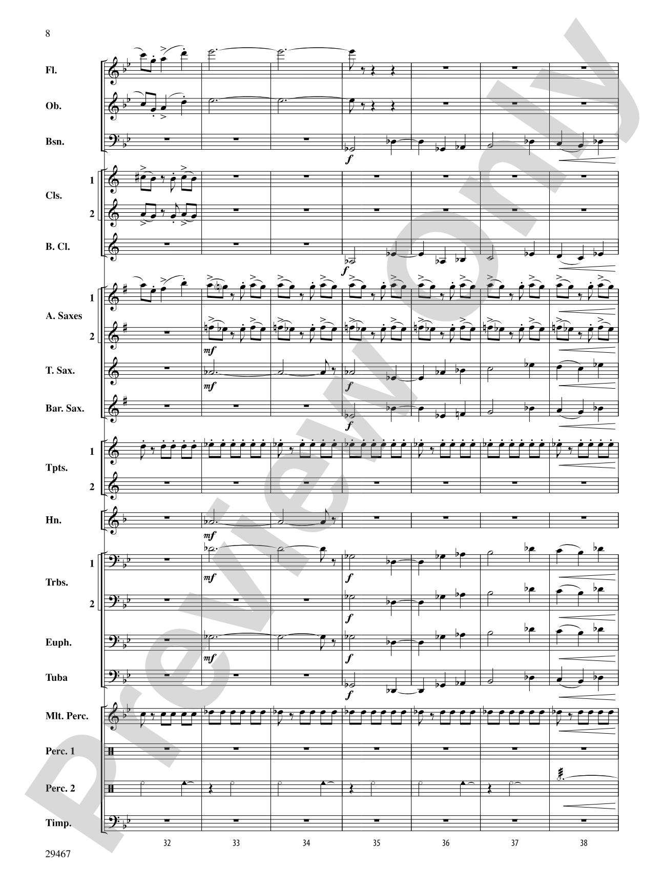 Synergies: Concert Band Conductor Score & Parts