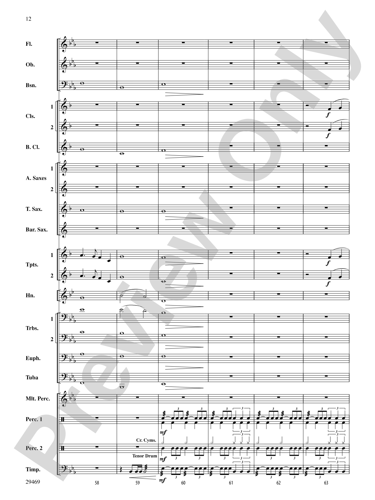 We Will Remember: Concert Band Conductor Score & Parts