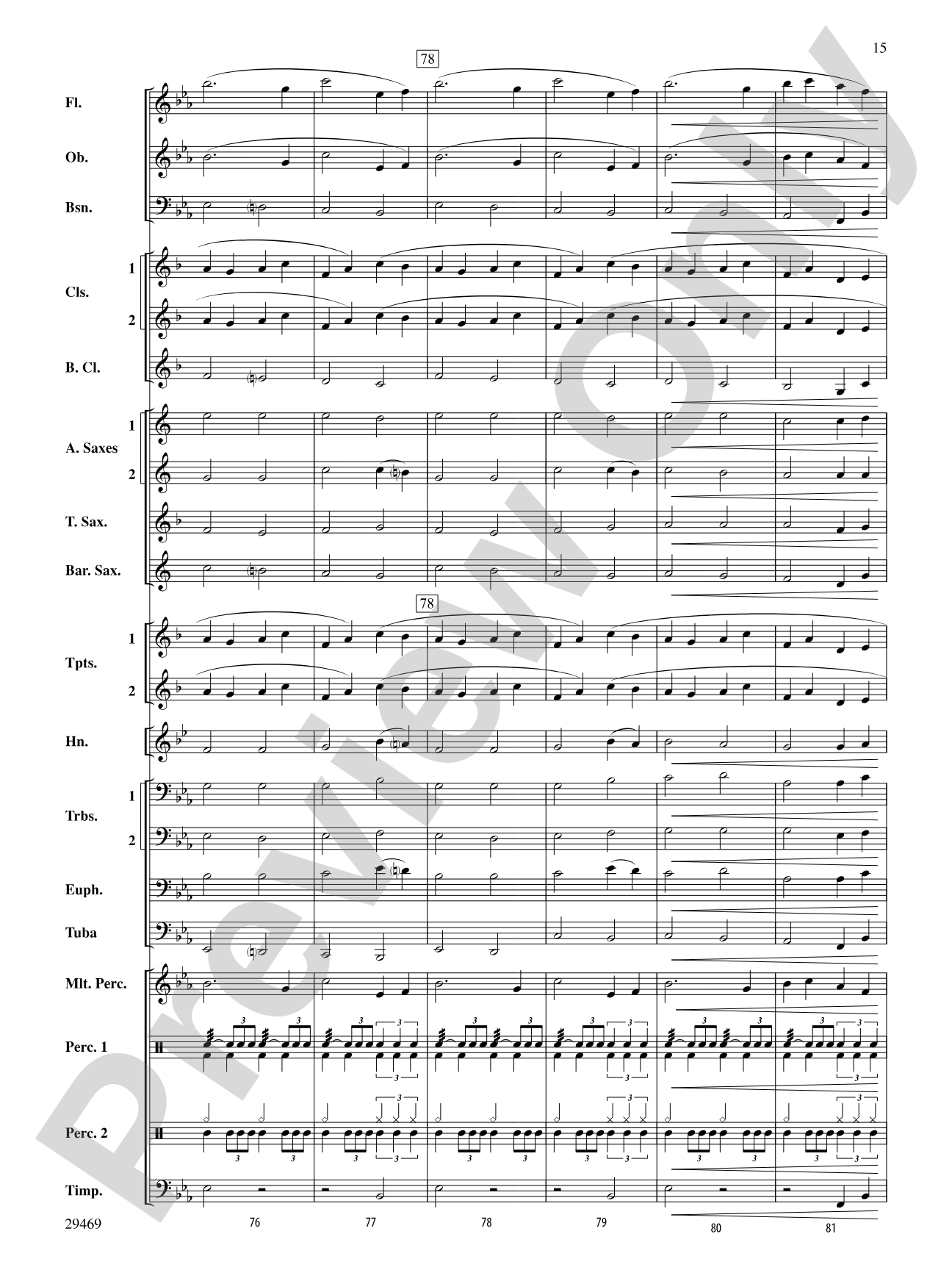 We Will Remember: Concert Band Conductor Score & Parts
