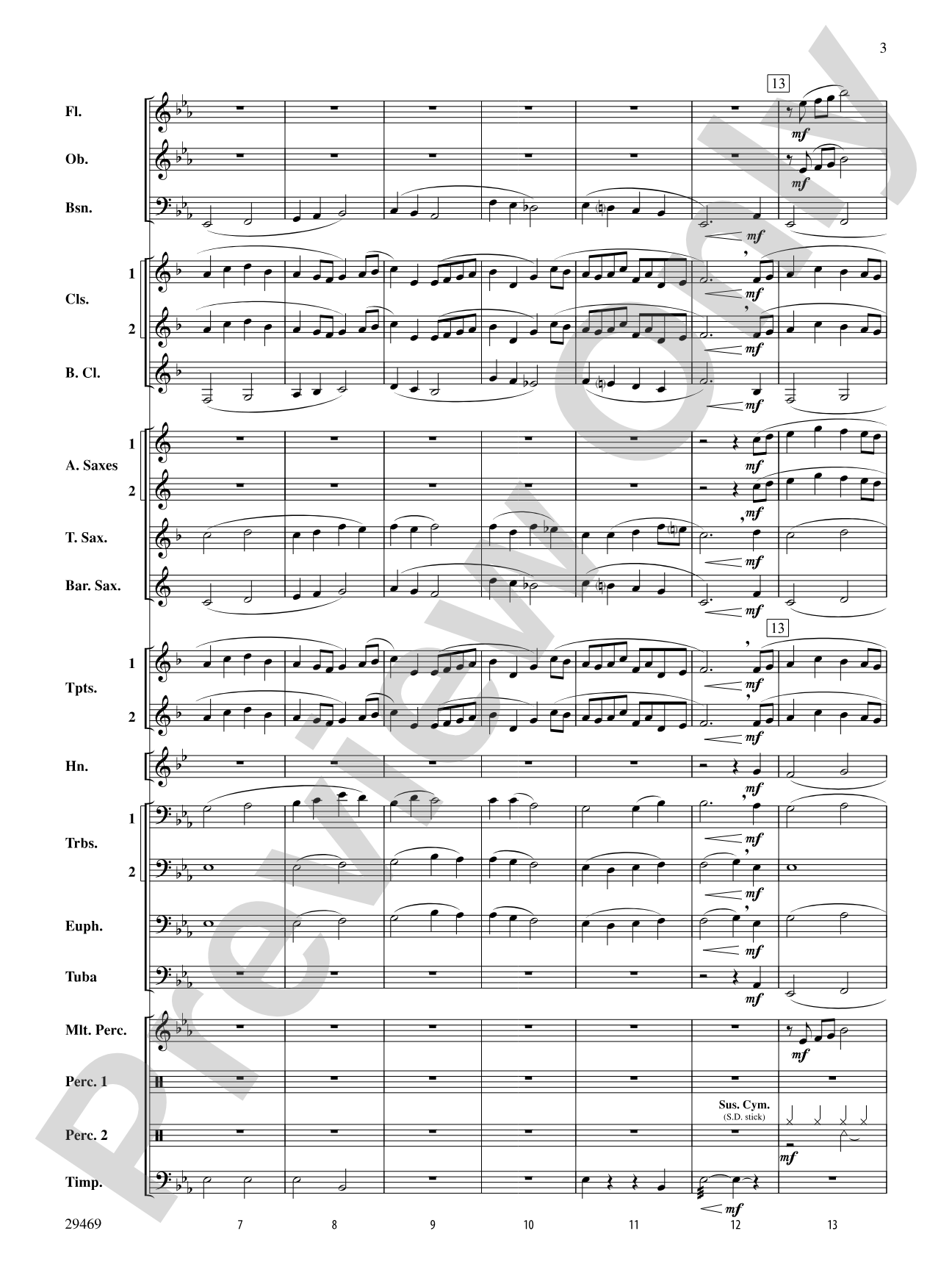 We Will Remember: Concert Band Conductor Score & Parts