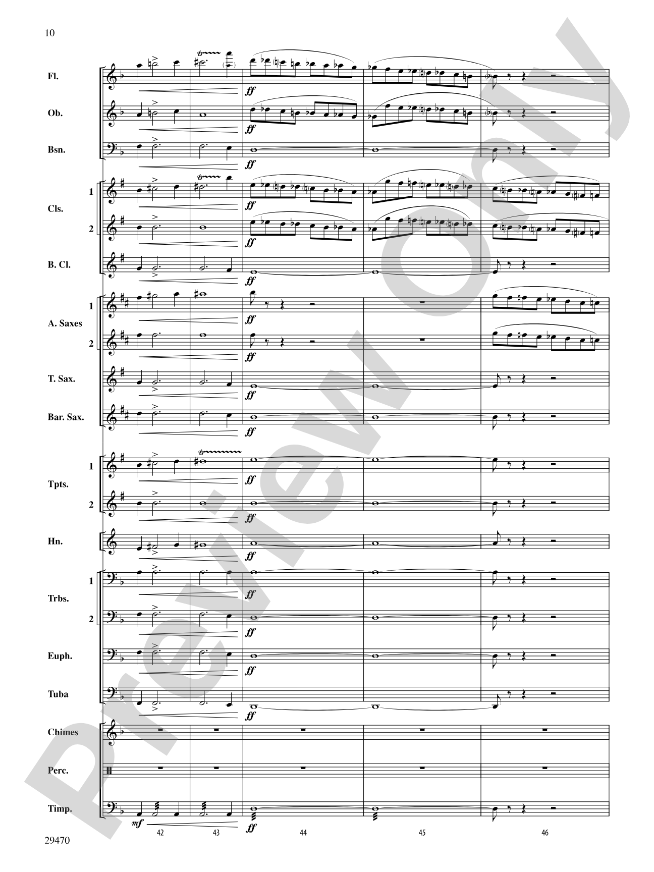 Mussorgsky!: Concert Band Conductor Score & Parts