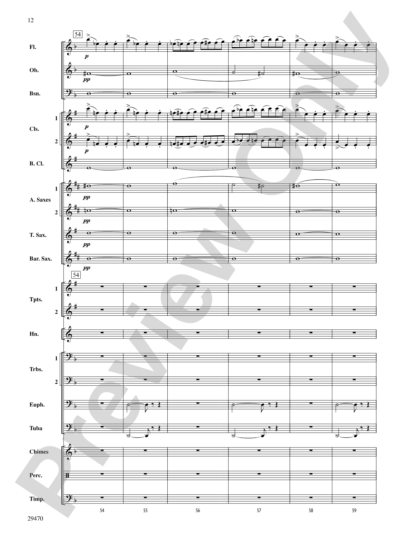 Mussorgsky!: Concert Band Conductor Score & Parts