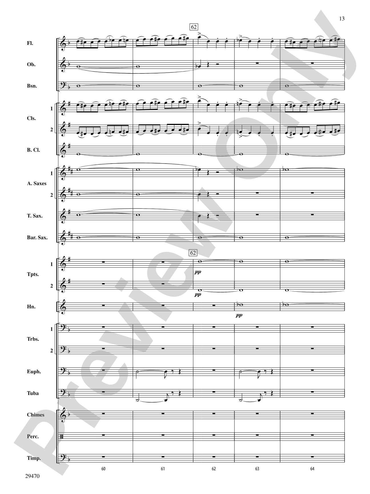 Mussorgsky!: Concert Band Conductor Score & Parts
