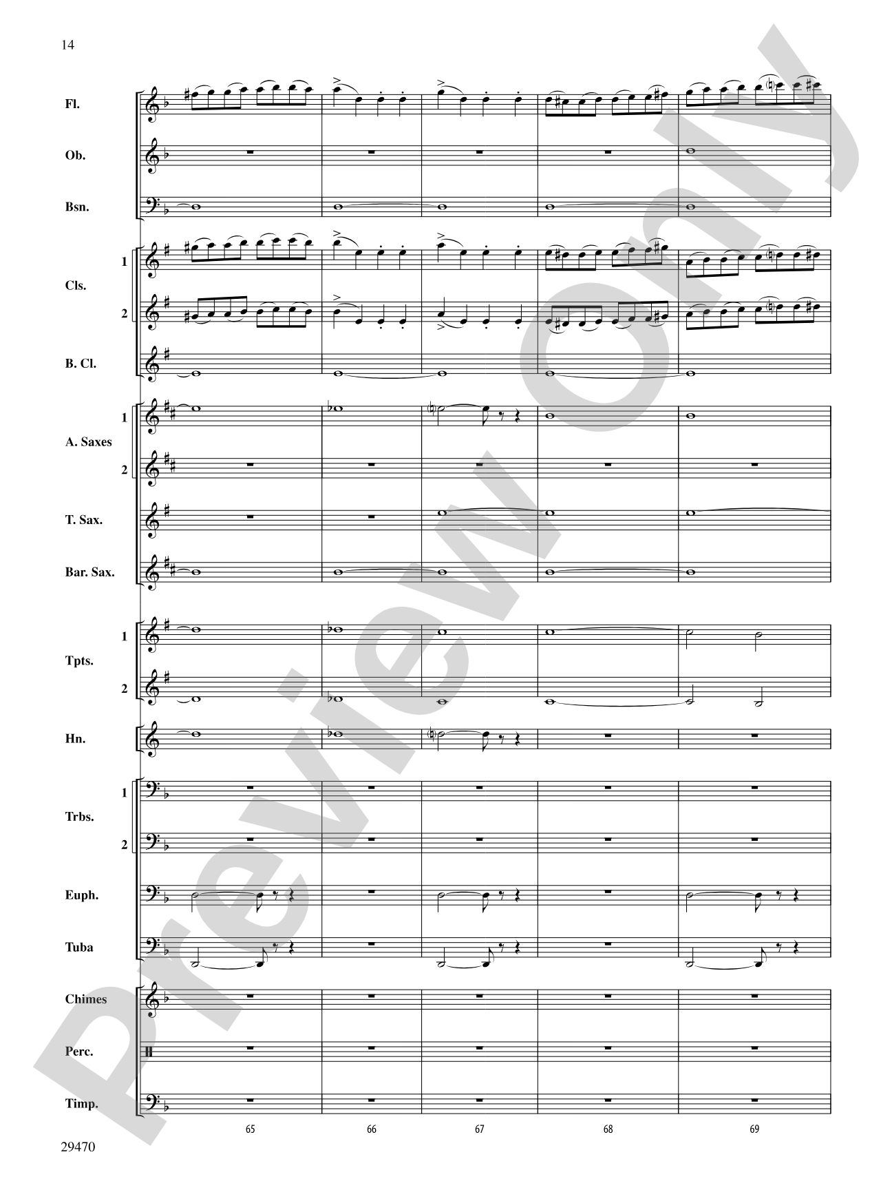 Mussorgsky!: Concert Band Conductor Score & Parts
