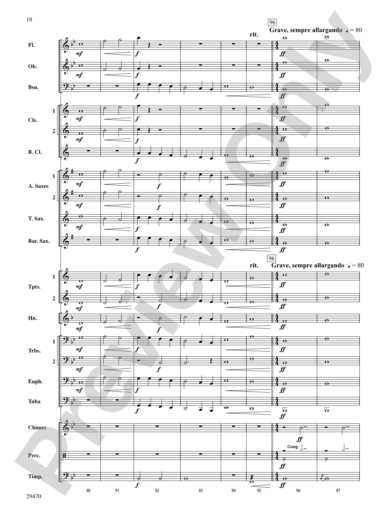 Mussorgsky!: Concert Band Conductor Score & Parts