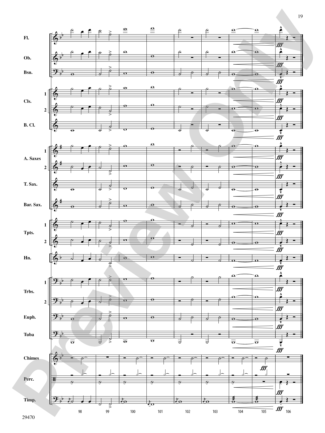 Mussorgsky!: Concert Band Conductor Score & Parts