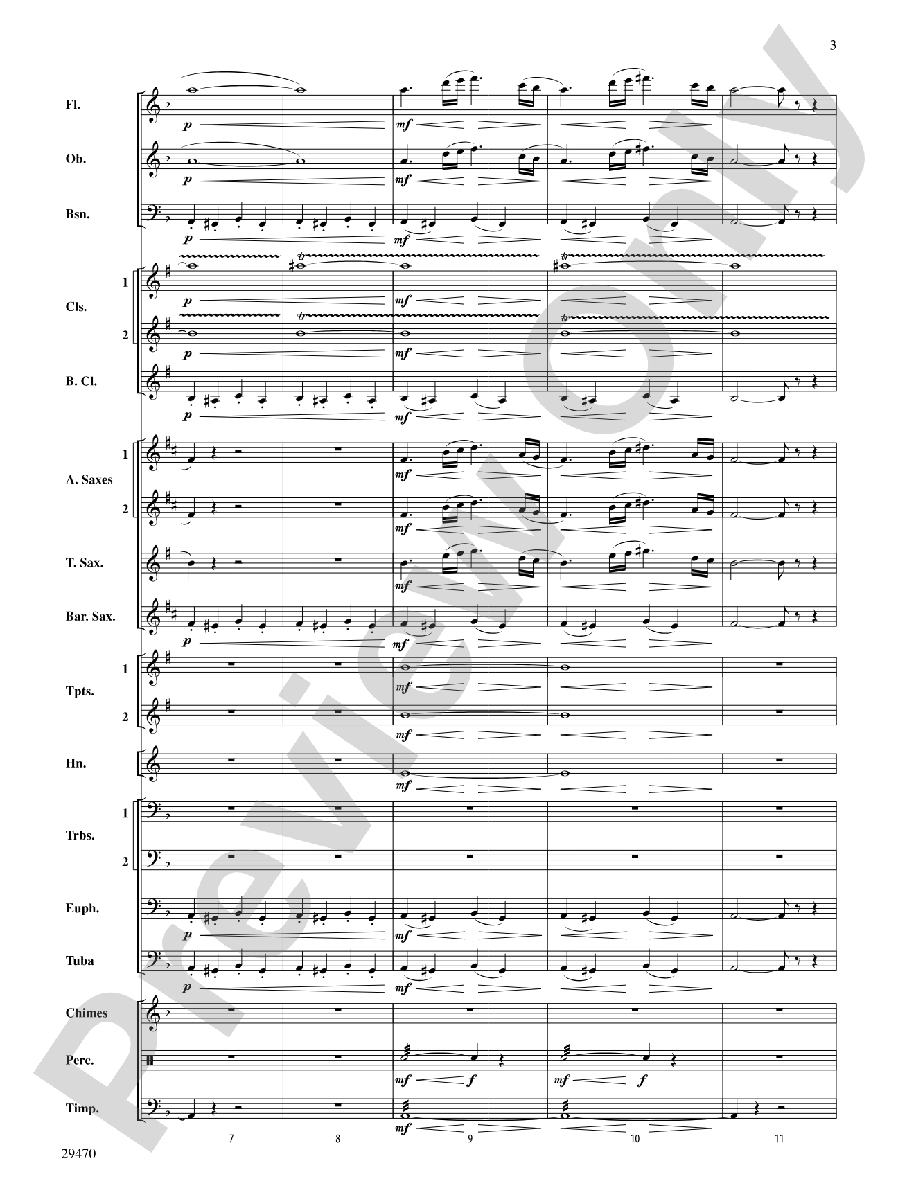 Mussorgsky!: Concert Band Conductor Score & Parts