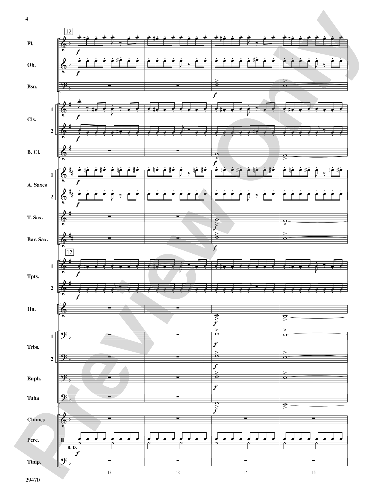 Mussorgsky!: Concert Band Conductor Score & Parts