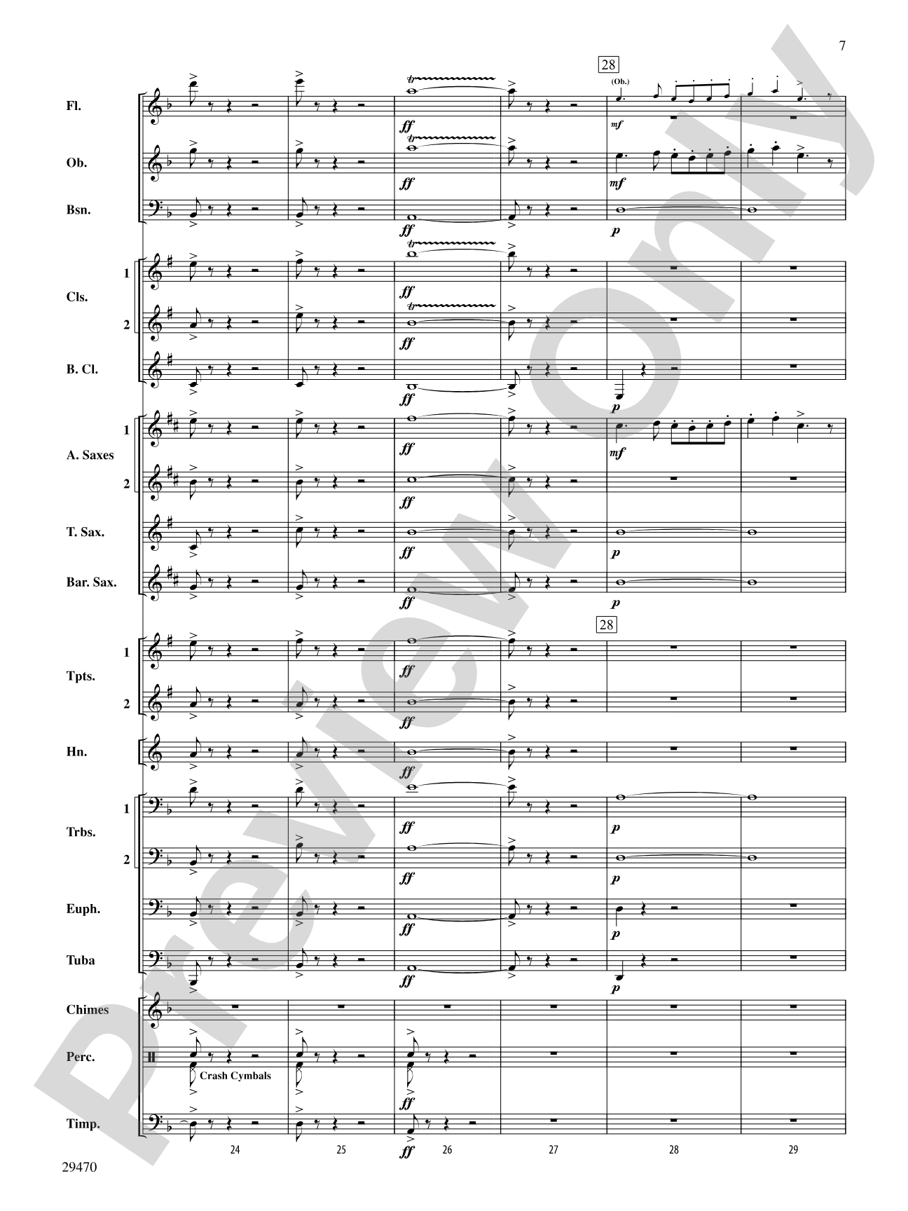 Mussorgsky!: Concert Band Conductor Score & Parts