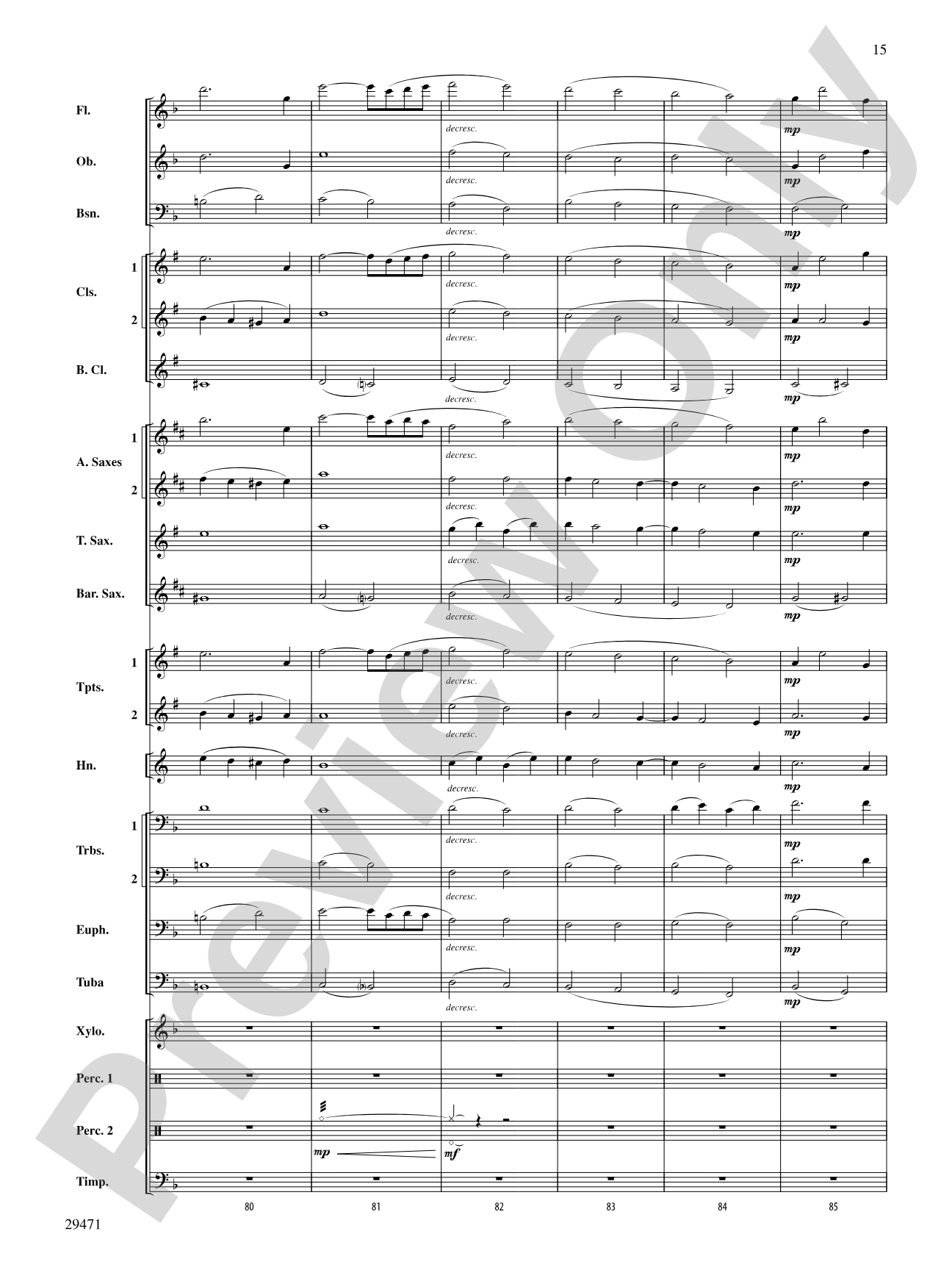Kensington Square: Concert Band Conductor Score & Parts