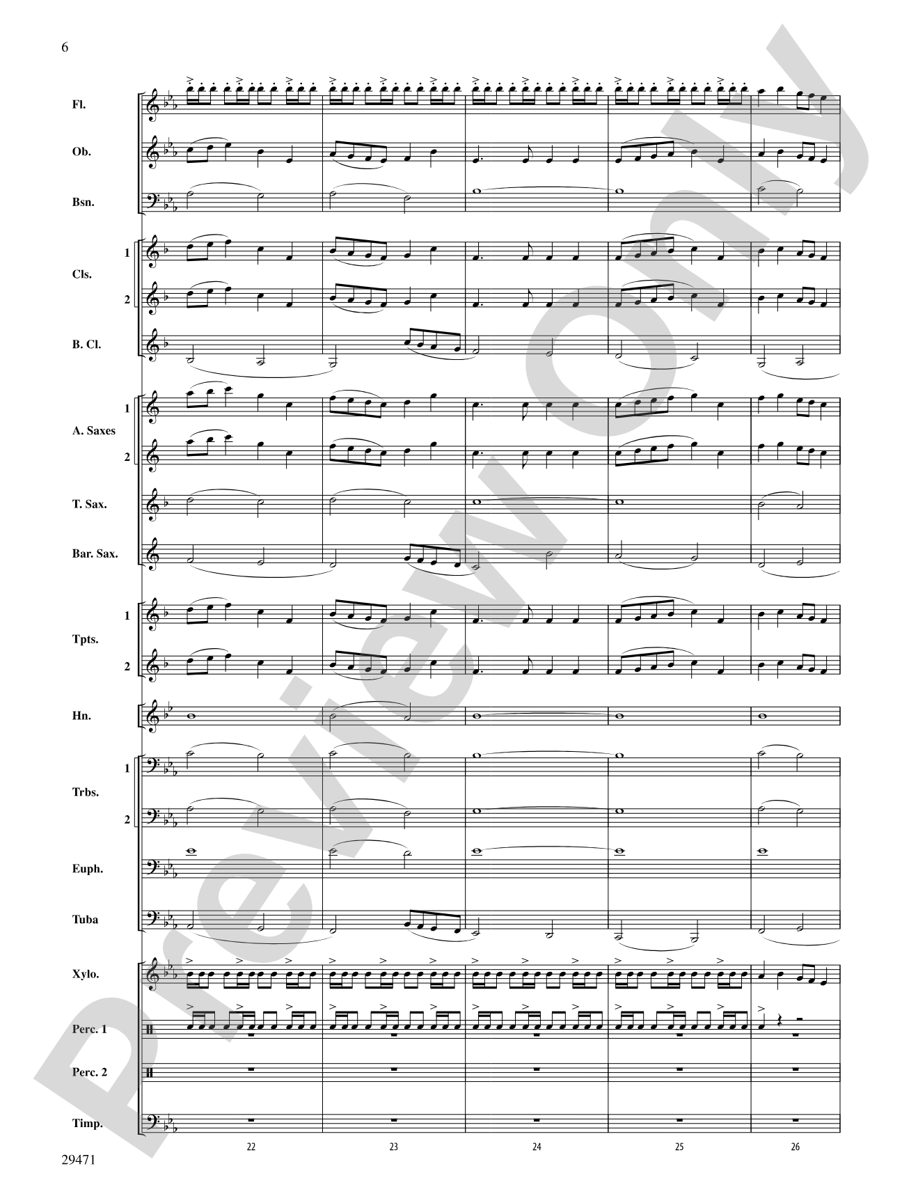 Kensington Square: Concert Band Conductor Score & Parts