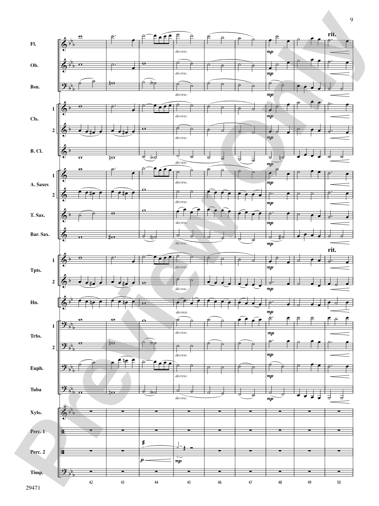 Kensington Square: Concert Band Conductor Score & Parts