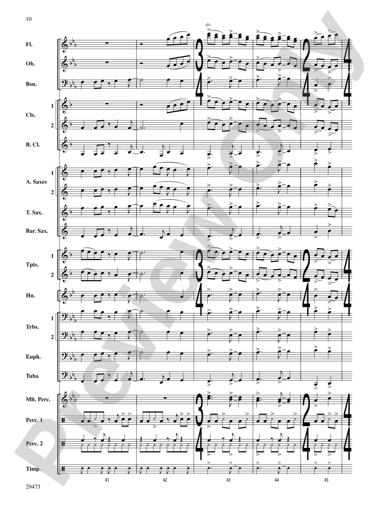 Companions on the Journey: Concert Band Conductor Score & Parts