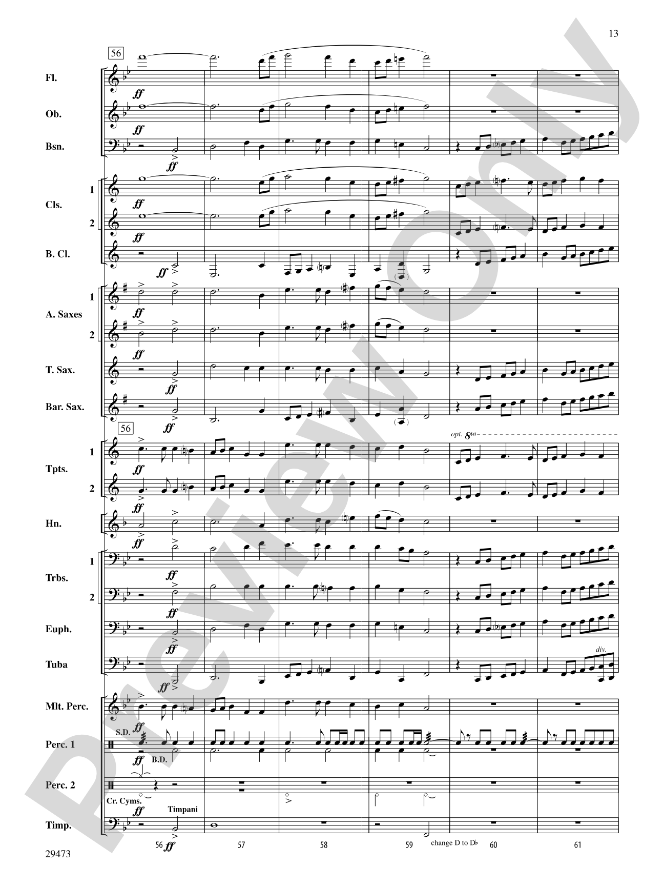 Companions on the Journey: Concert Band Conductor Score & Parts