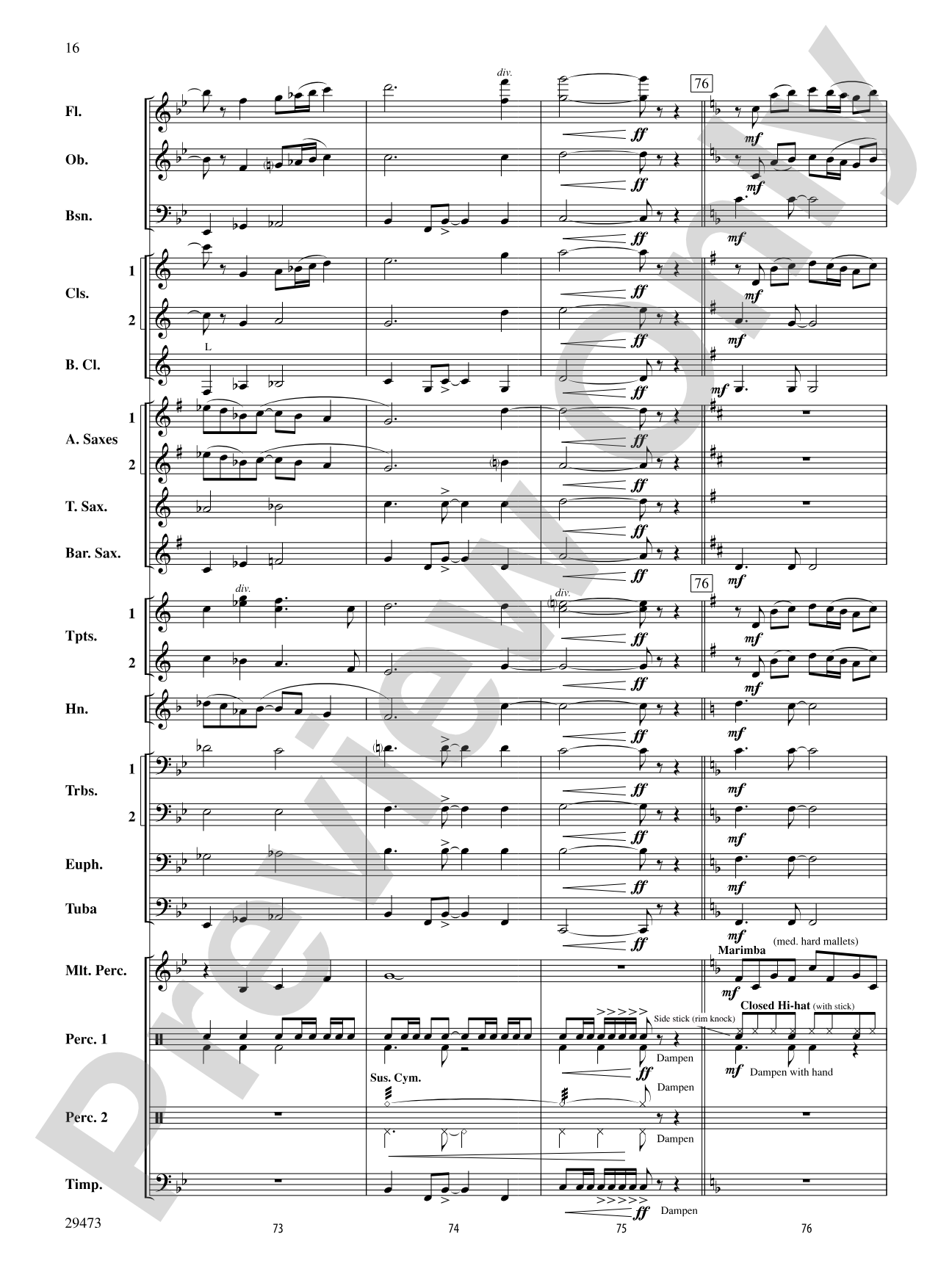 Companions on the Journey: Concert Band Conductor Score & Parts