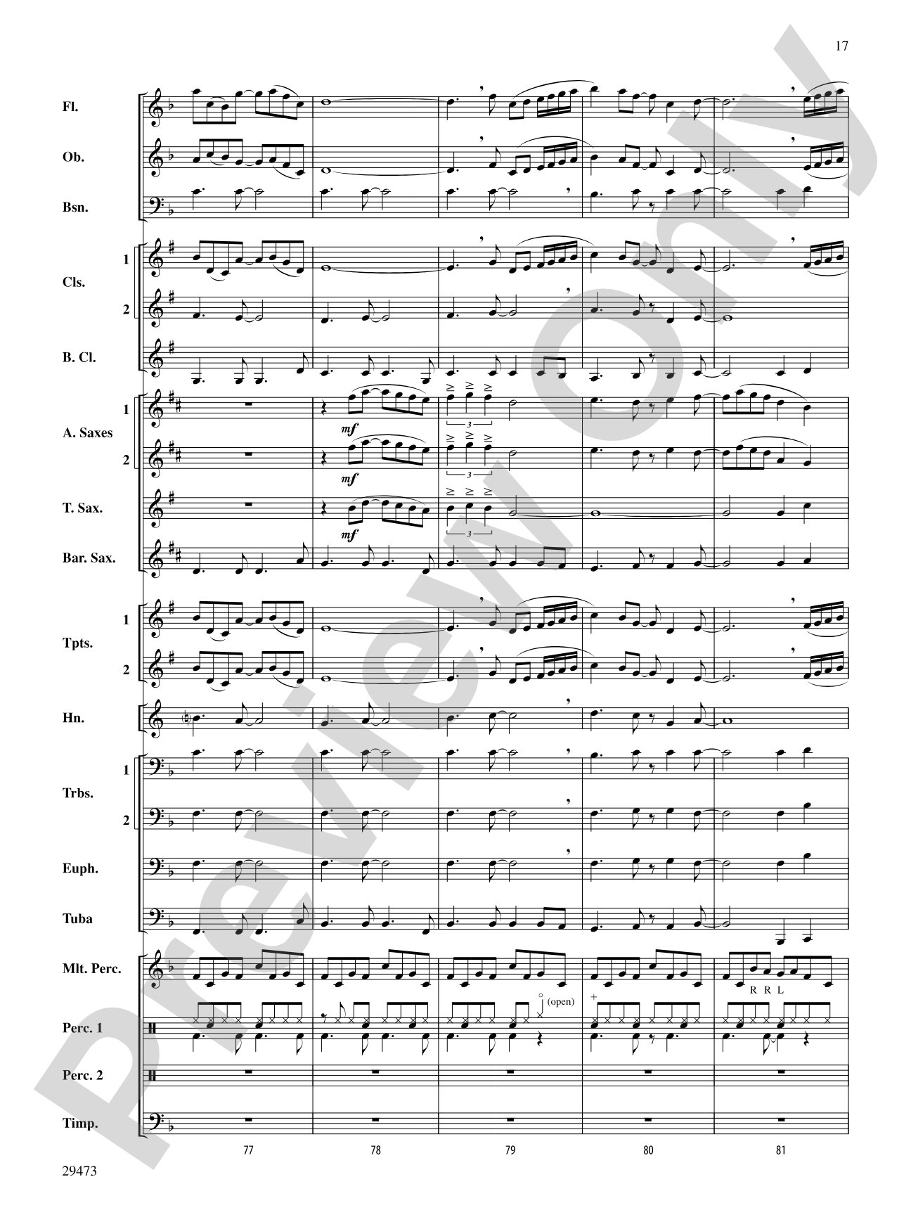 Companions on the Journey: Concert Band Conductor Score & Parts