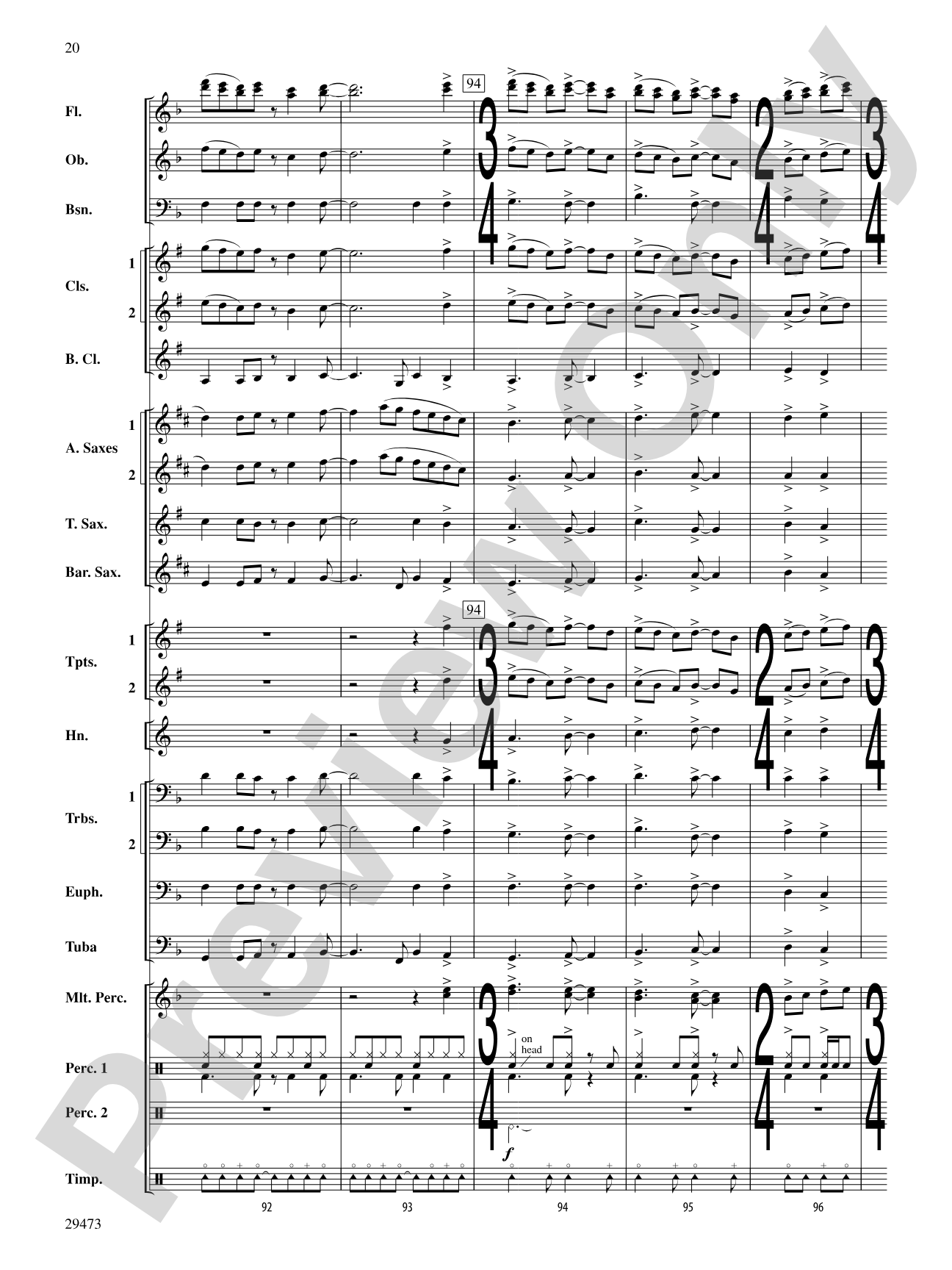 Companions on the Journey: Concert Band Conductor Score & Parts