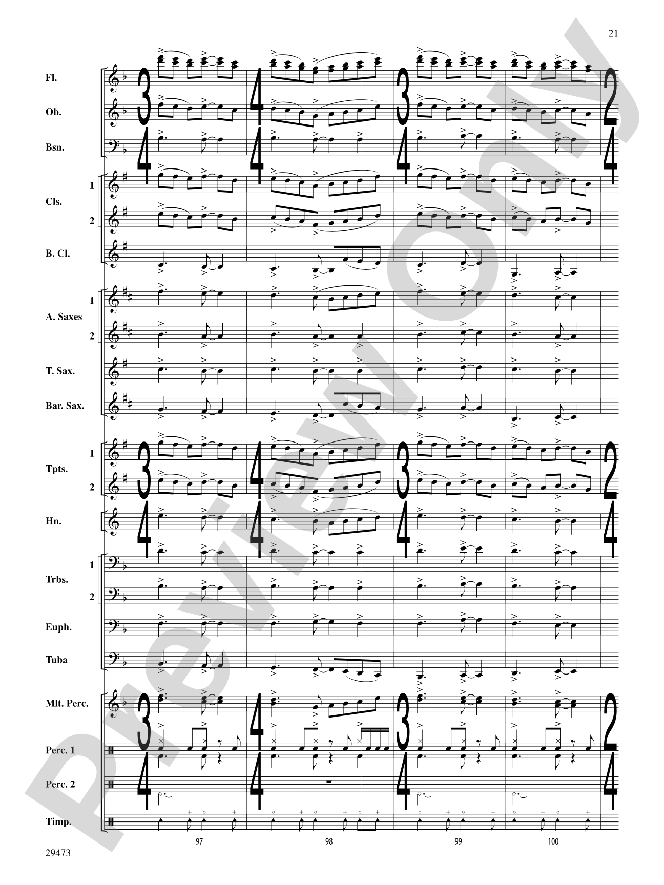 Companions on the Journey: Concert Band Conductor Score & Parts