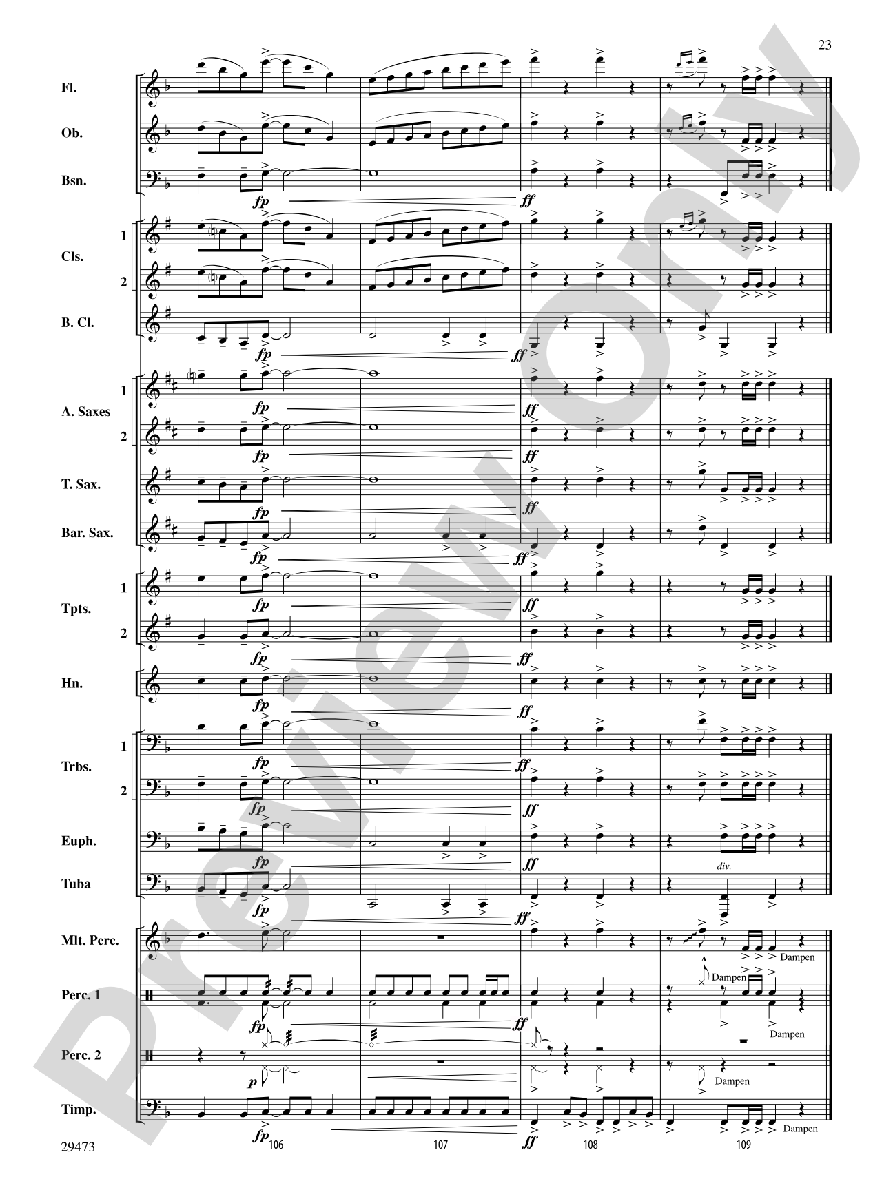 Companions on the Journey: Concert Band Conductor Score & Parts
