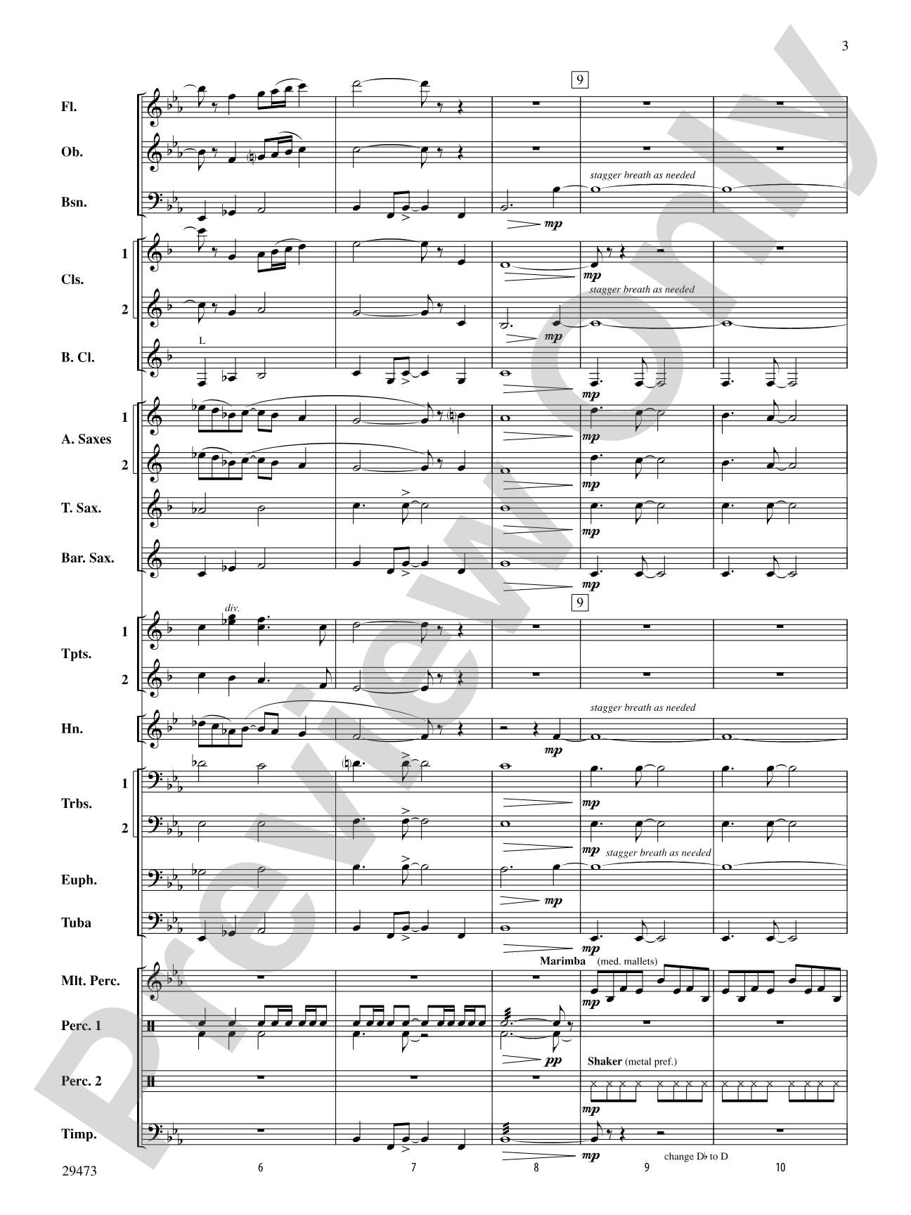 Companions on the Journey: Concert Band Conductor Score & Parts