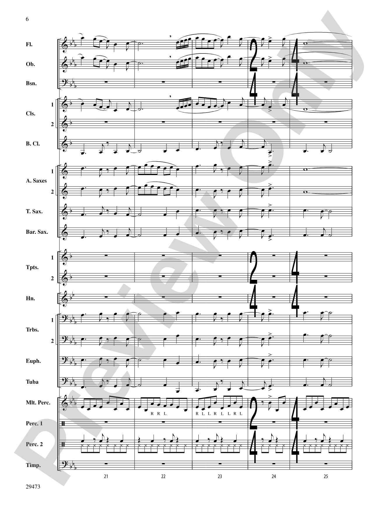 Companions on the Journey: Concert Band Conductor Score & Parts