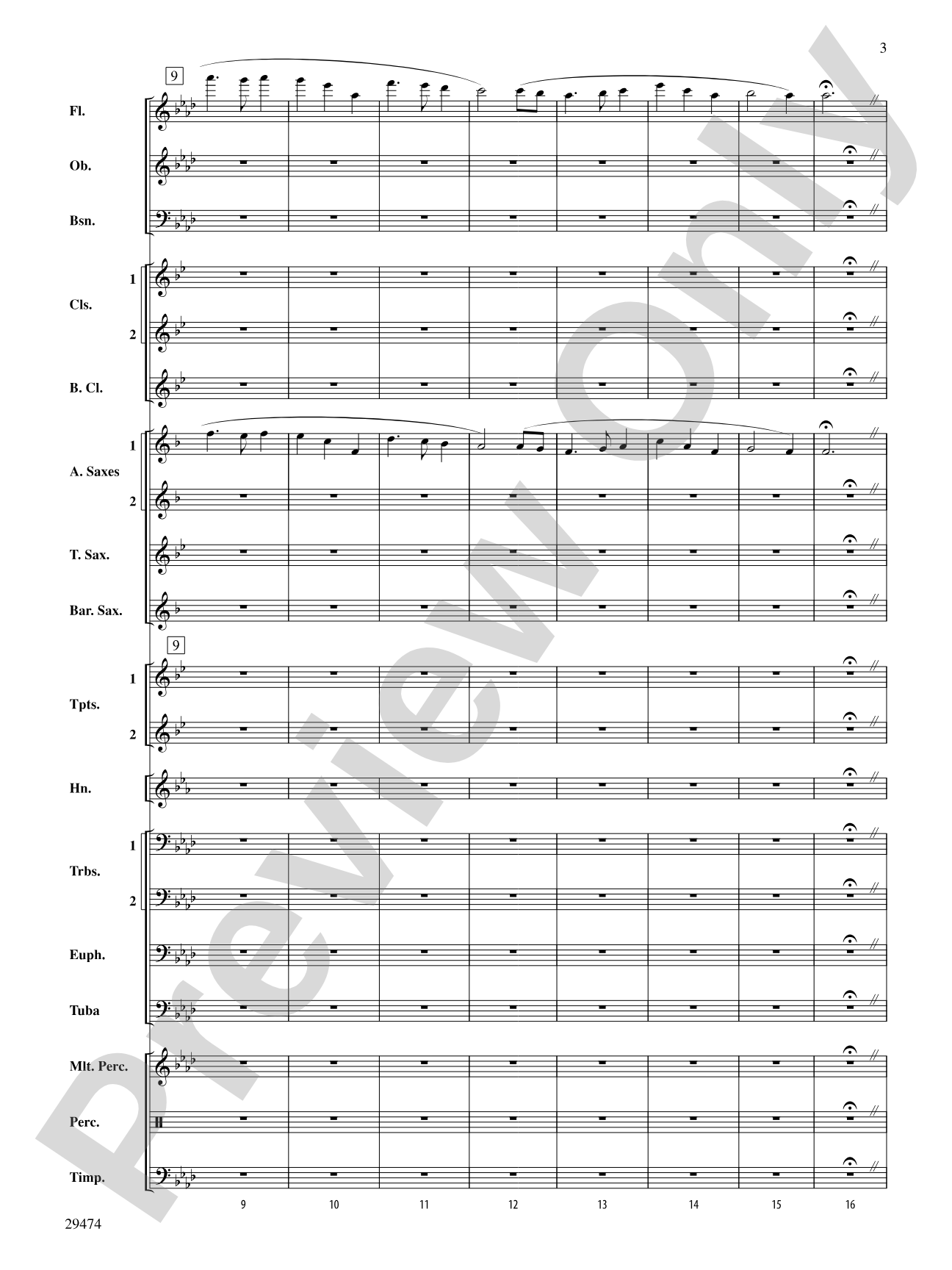 Remember: Concert Band Conductor Score & Parts