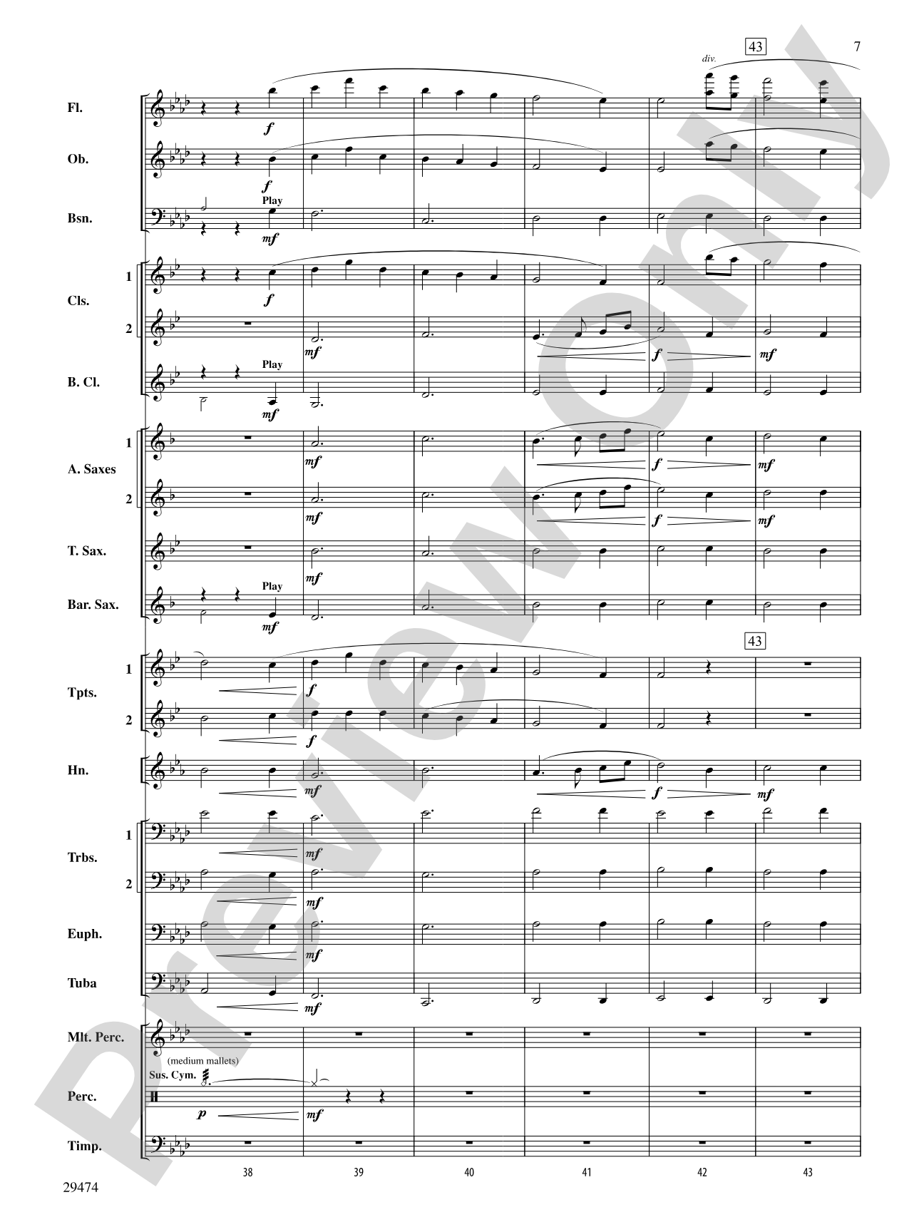 Remember: Concert Band Conductor Score & Parts