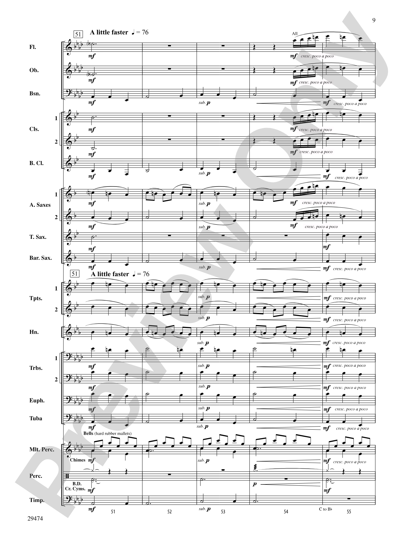 Remember: Concert Band Conductor Score & Parts