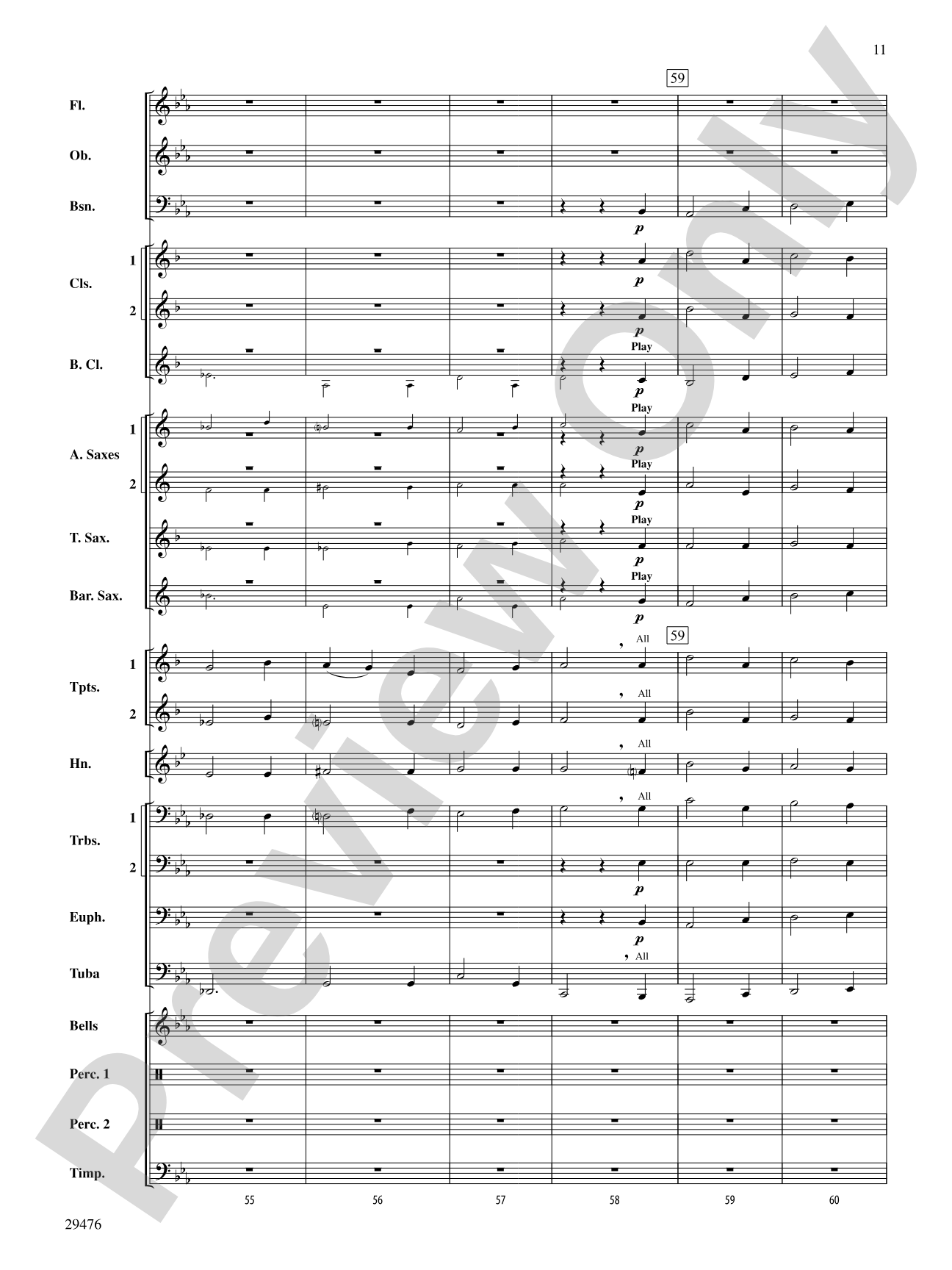 A Hero's Return: Concert Band Conductor Score & Parts