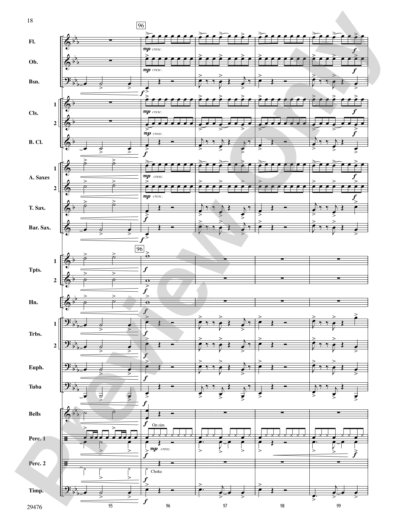 A Hero's Return: Concert Band Conductor Score & Parts