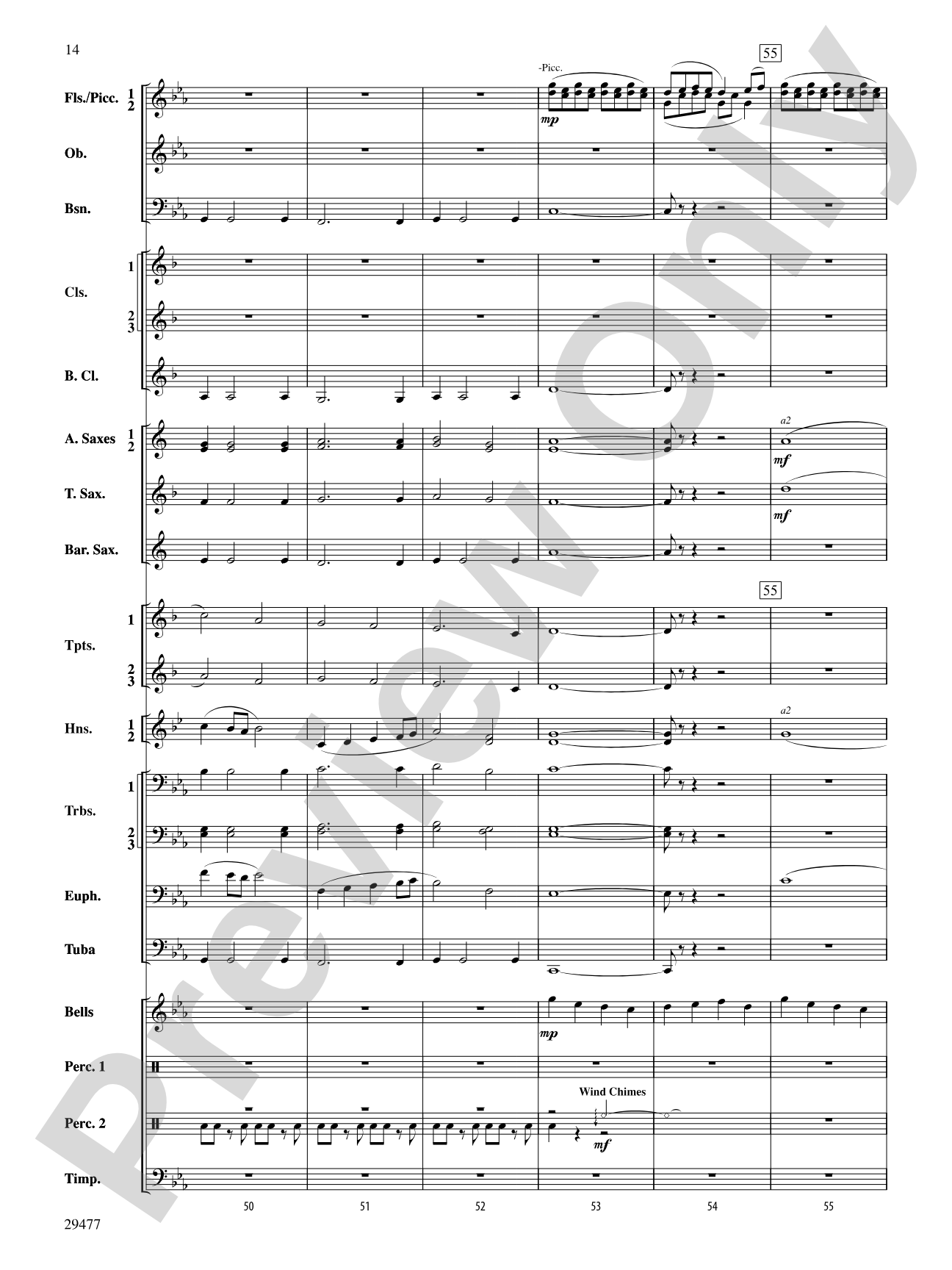 Flight of the Piasa: Concert Band Conductor Score & Parts