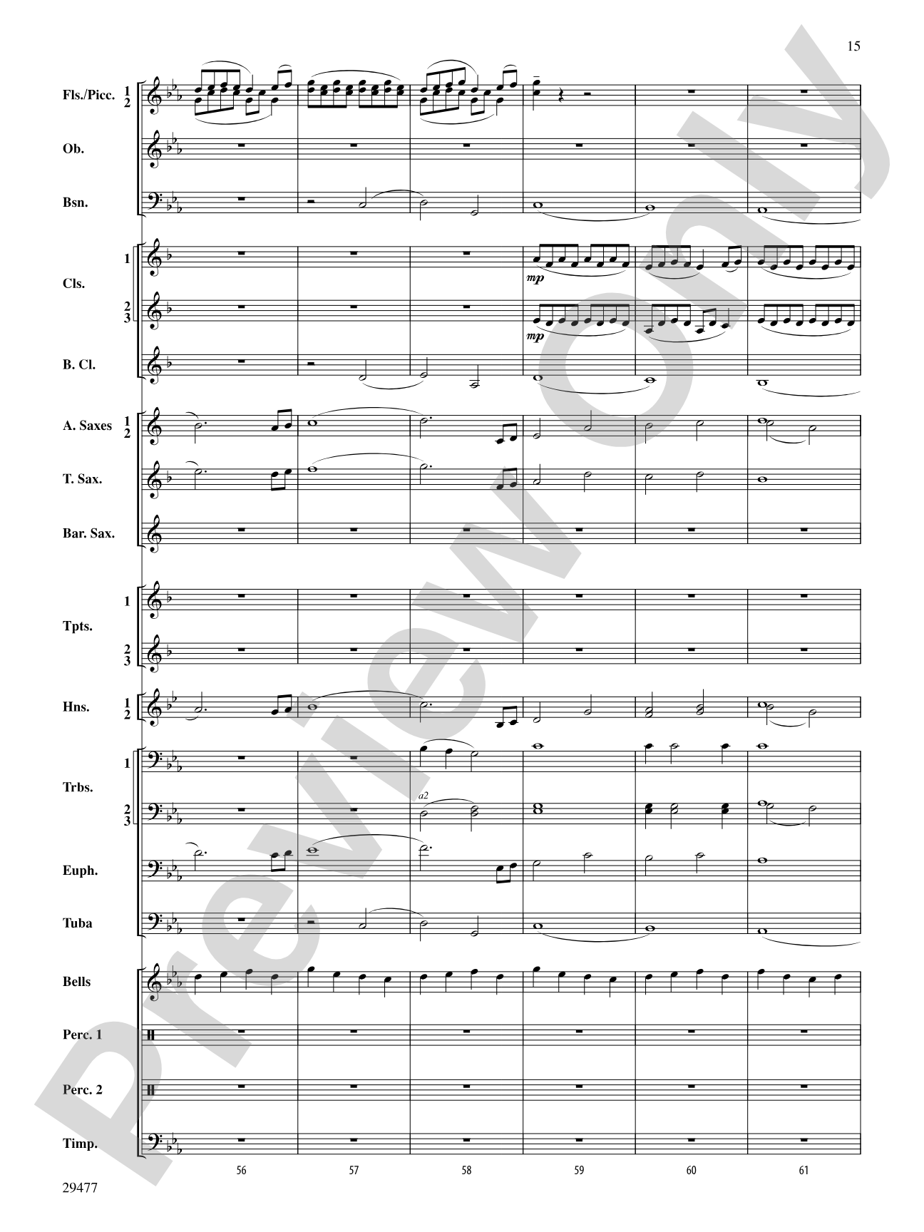 Flight of the Piasa: Concert Band Conductor Score & Parts