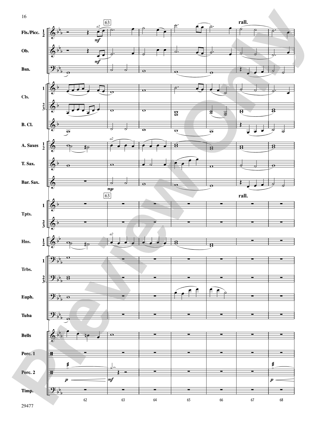 Flight of the Piasa: Concert Band Conductor Score & Parts