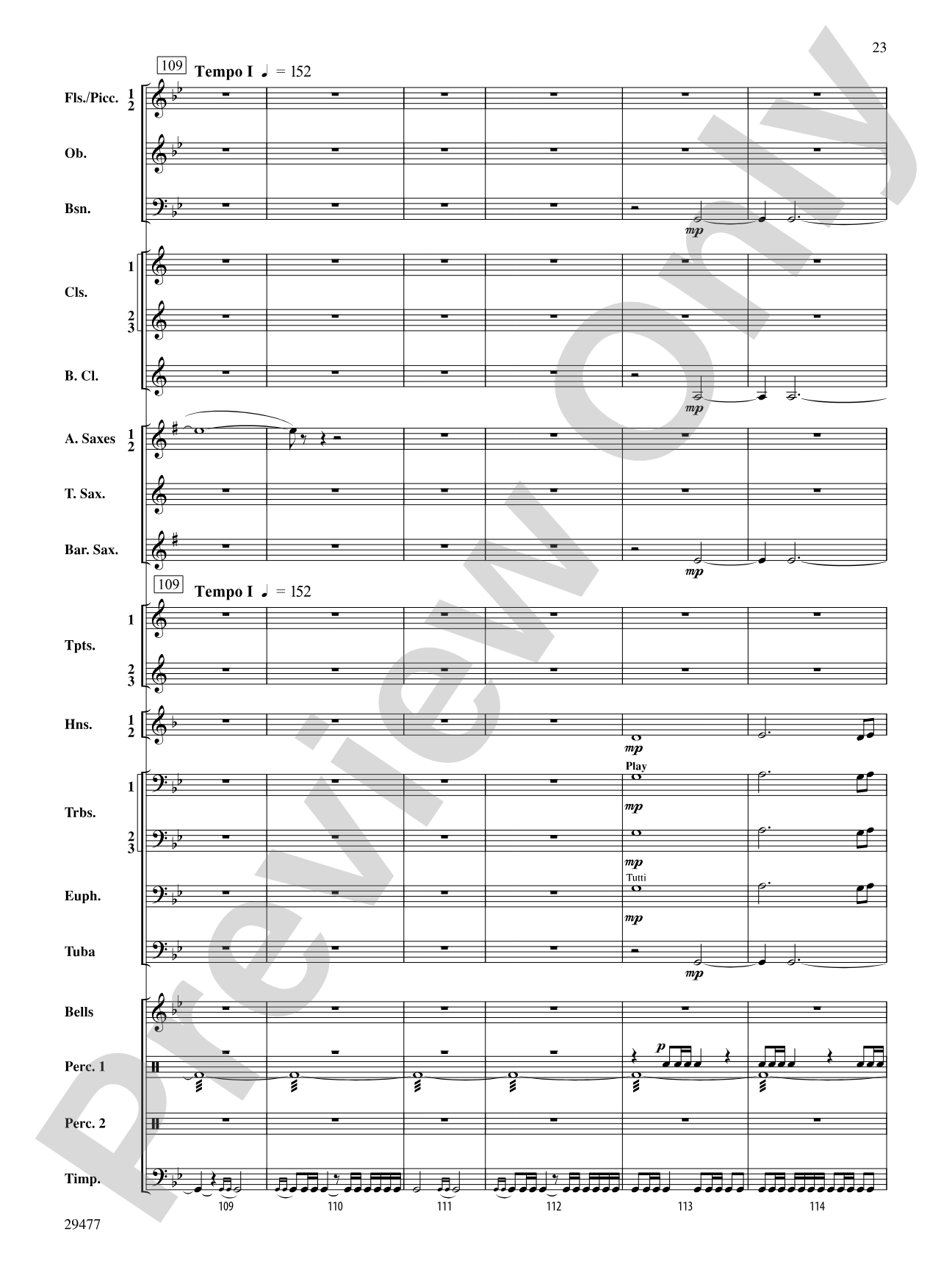 Flight of the Piasa: Concert Band Conductor Score & Parts