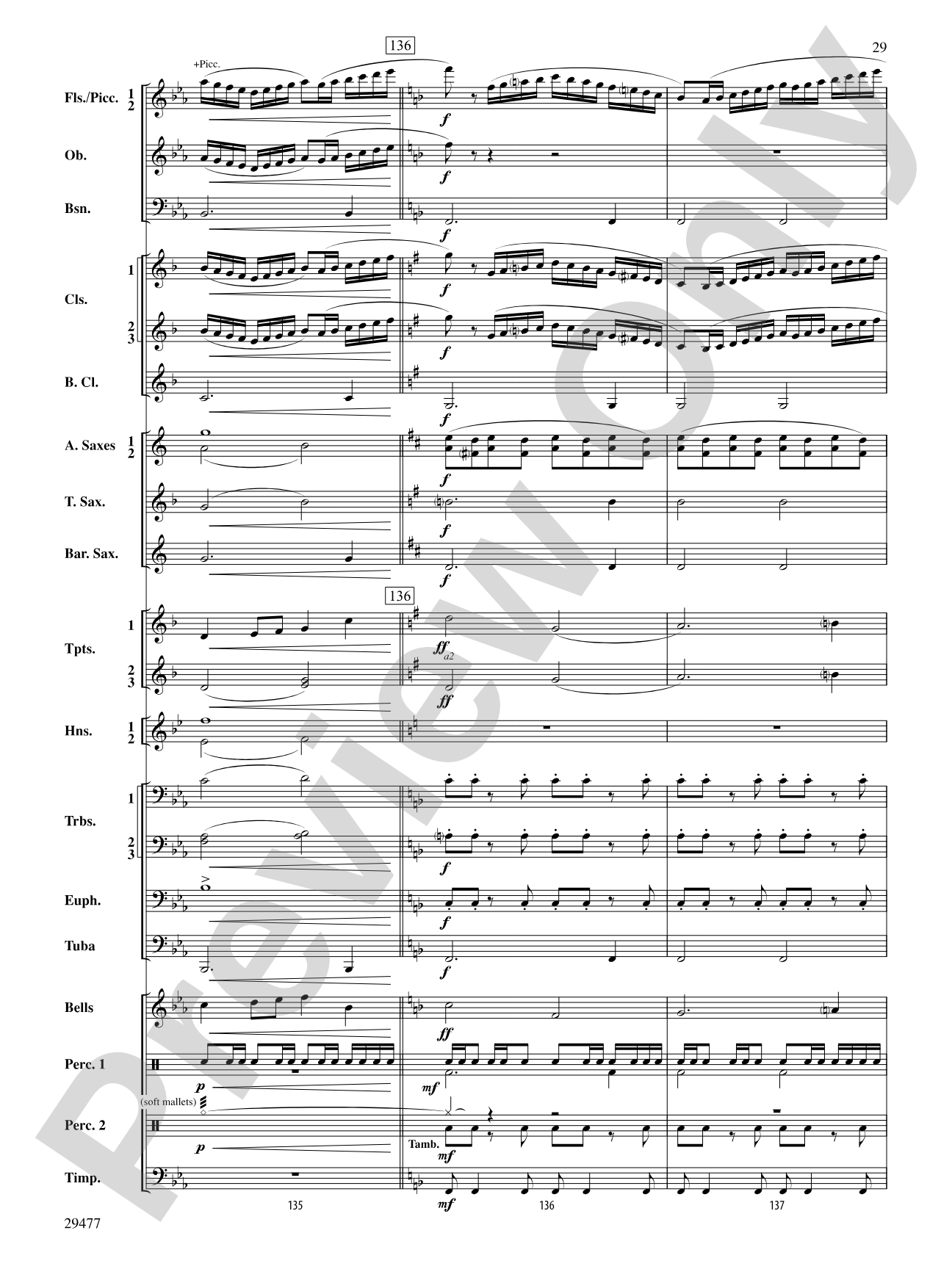 Flight of the Piasa: Concert Band Conductor Score & Parts