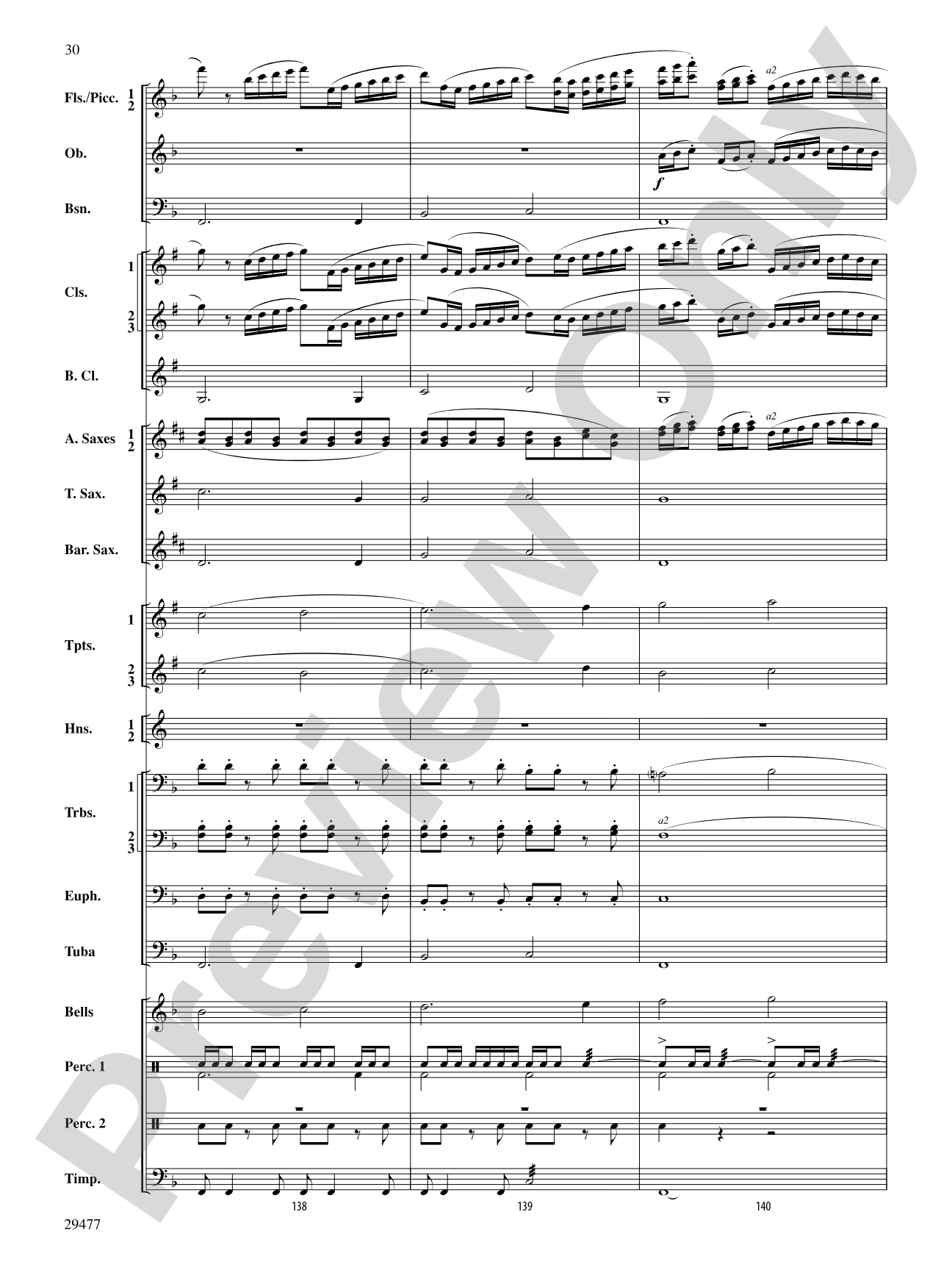 Flight of the Piasa: Concert Band Conductor Score & Parts