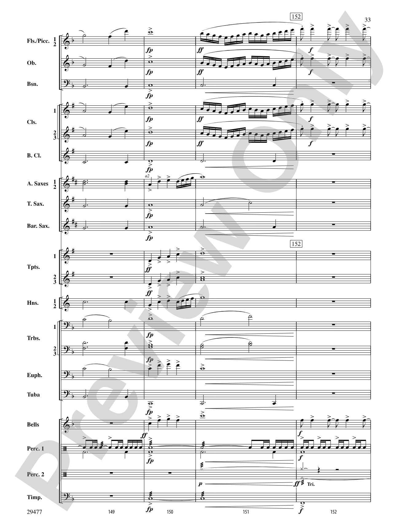 Flight of the Piasa: Concert Band Conductor Score & Parts
