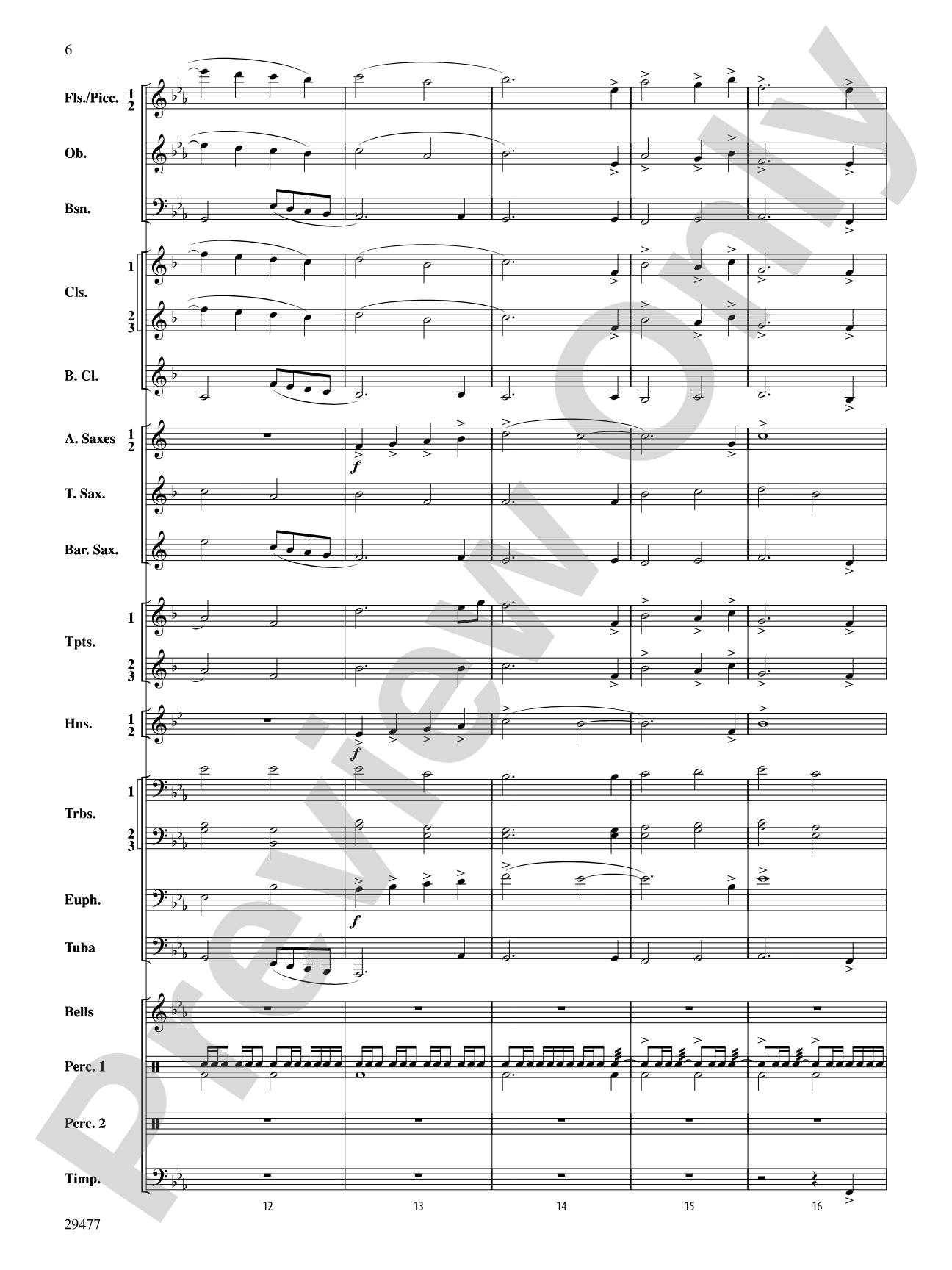 Flight of the Piasa: Concert Band Conductor Score & Parts