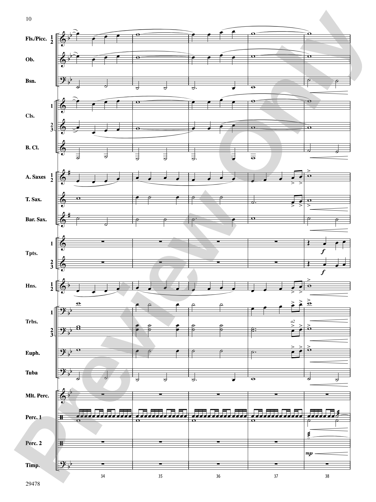 Three Georgian Vignettes: Concert Band Conductor Score & Parts