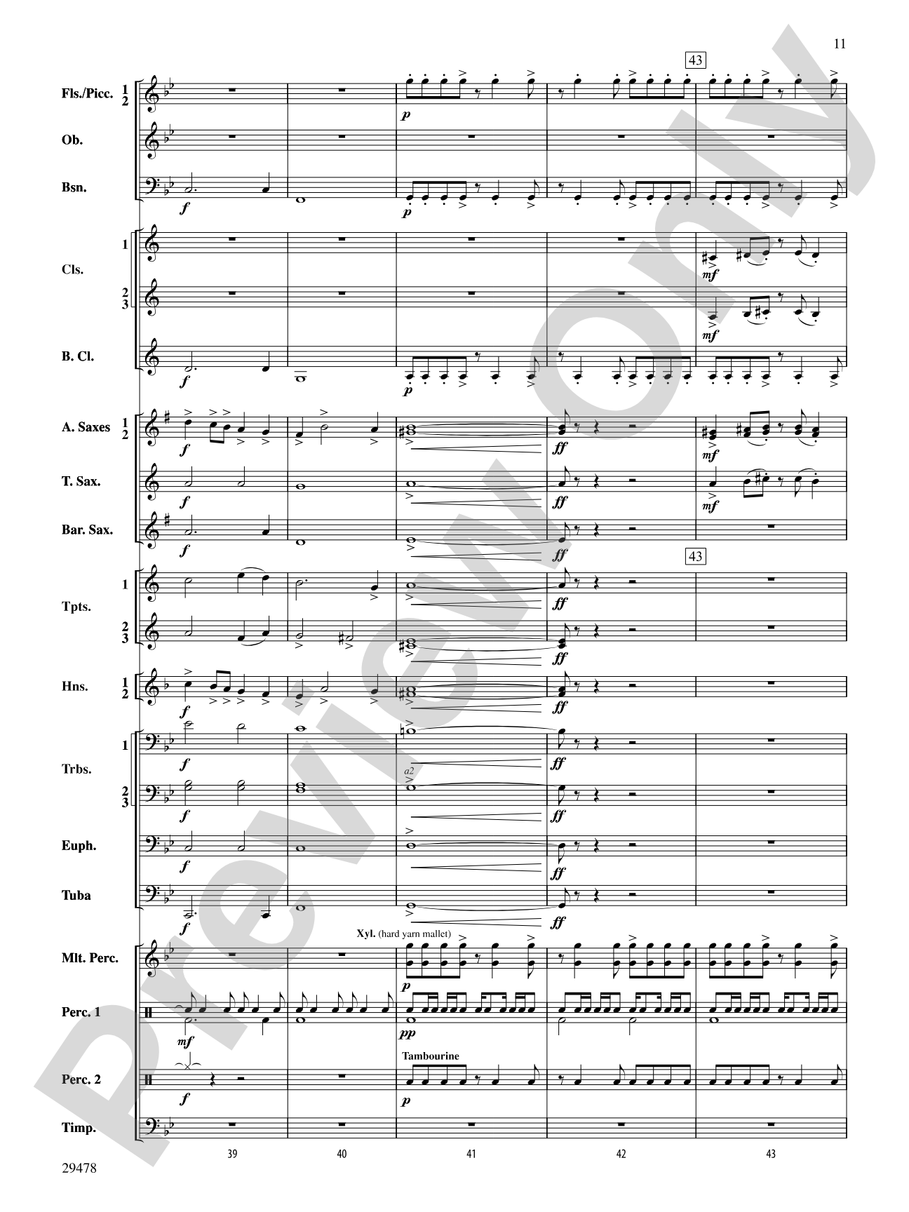 Three Georgian Vignettes: Concert Band Conductor Score & Parts