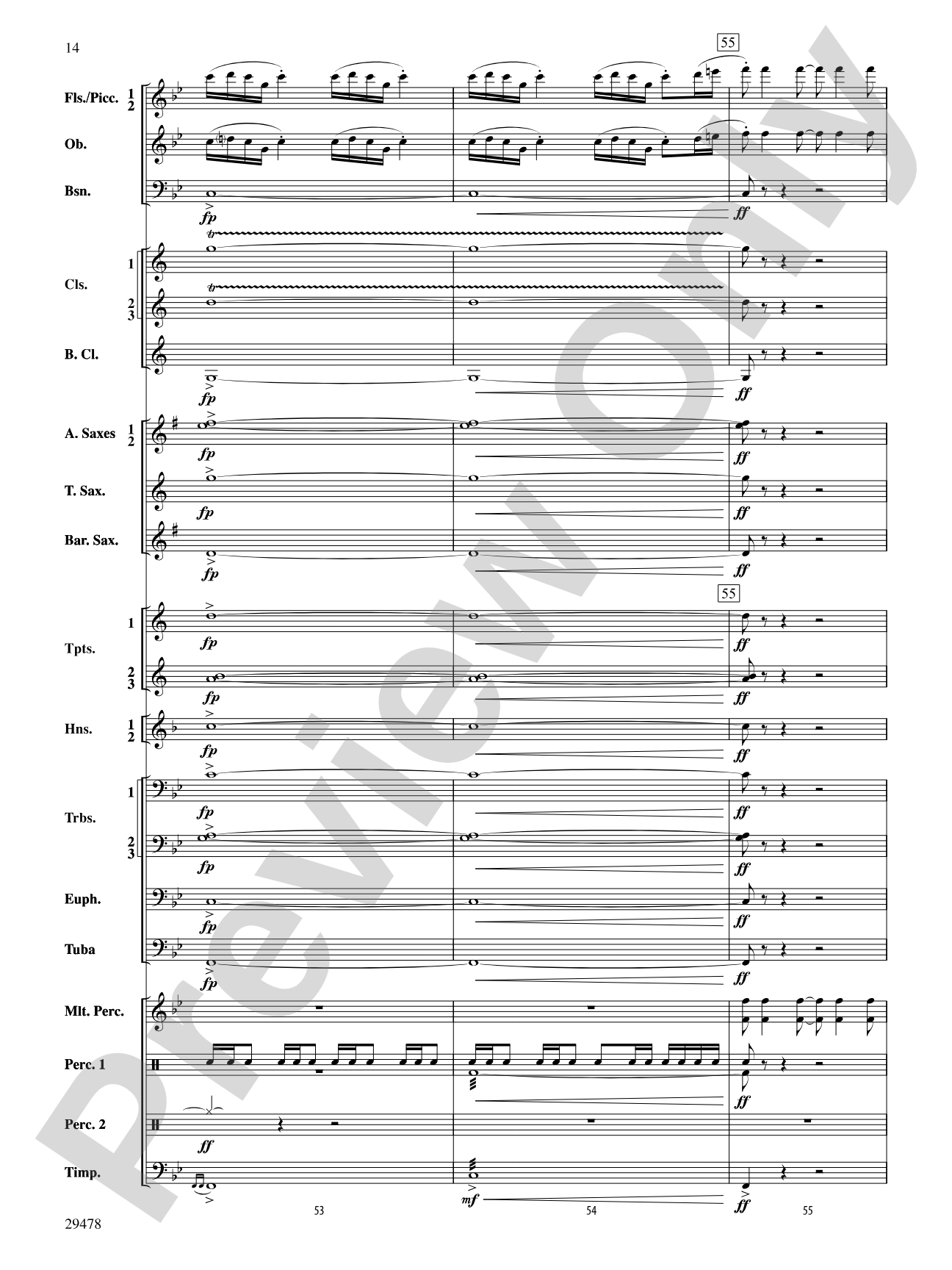Three Georgian Vignettes: Concert Band Conductor Score & Parts