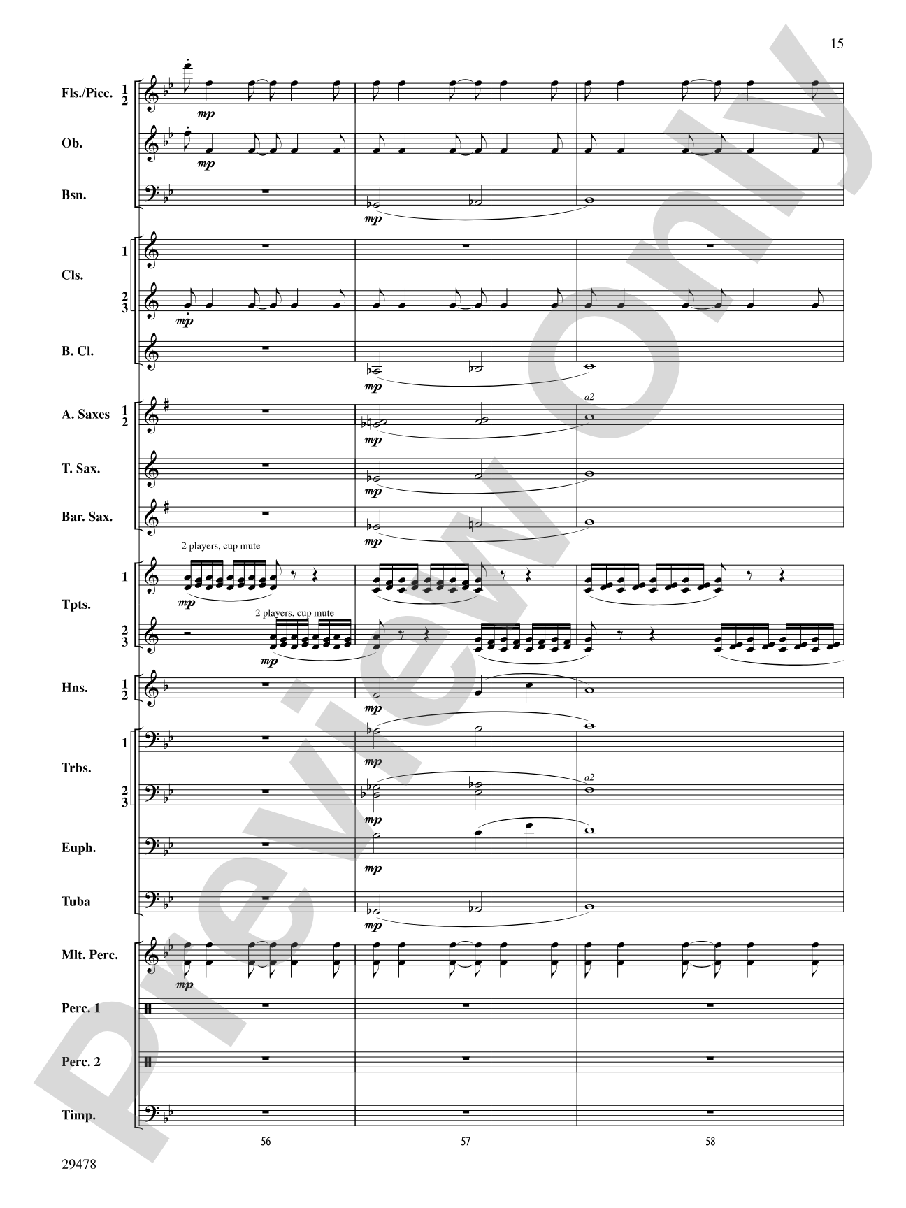 Three Georgian Vignettes: Concert Band Conductor Score & Parts