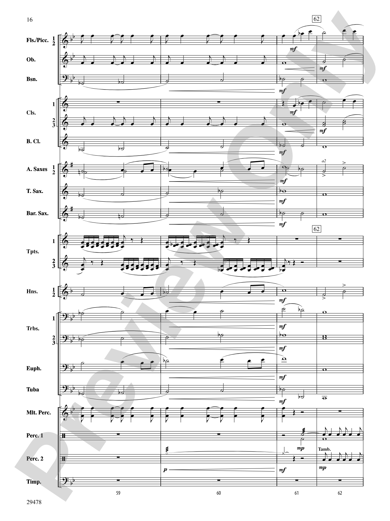 Three Georgian Vignettes: Concert Band Conductor Score & Parts