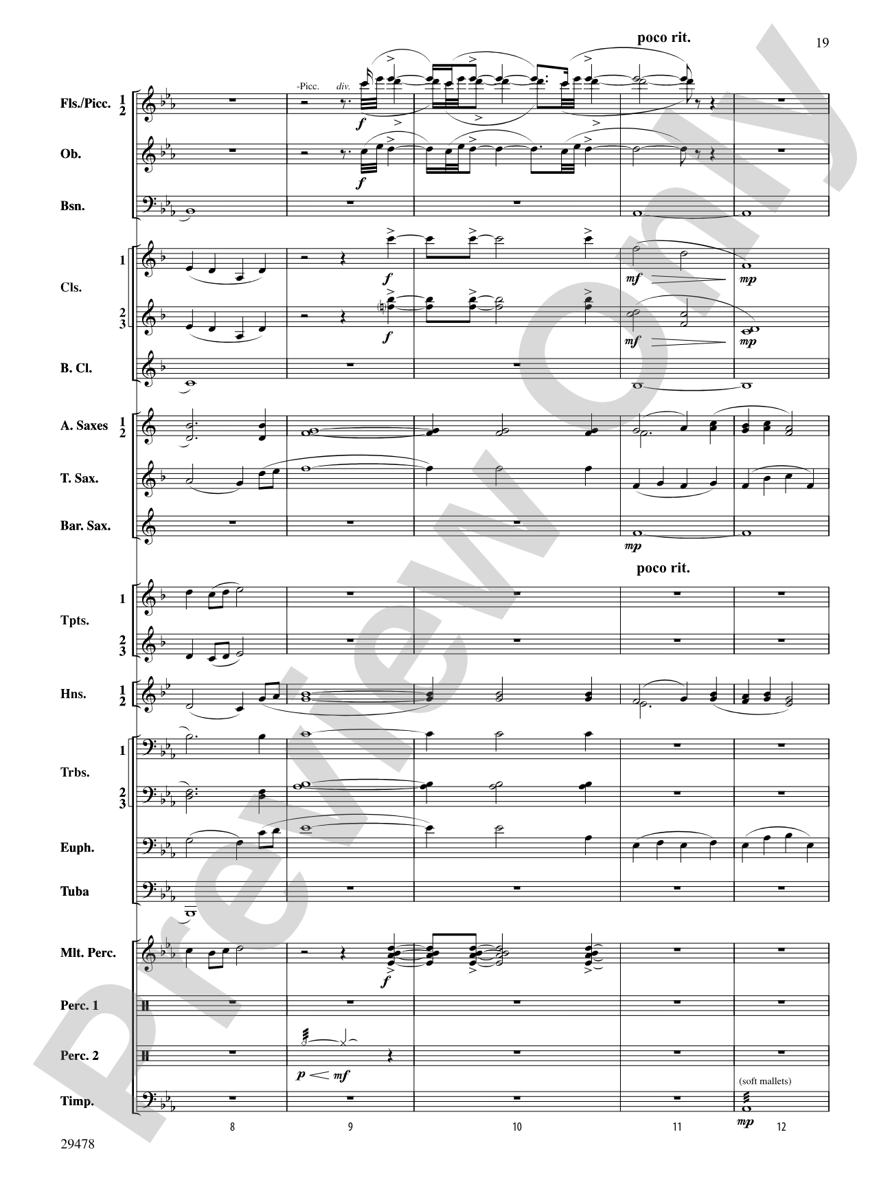 Three Georgian Vignettes: Concert Band Conductor Score & Parts