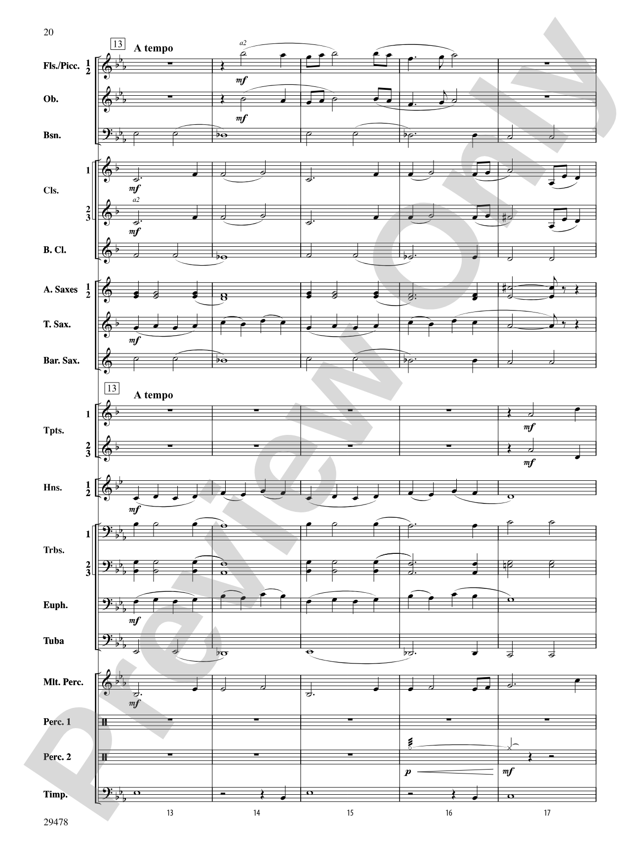 Three Georgian Vignettes: Concert Band Conductor Score & Parts